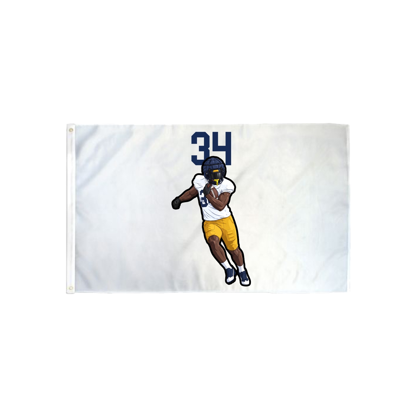 3x5 Flag — Number Top in Classic