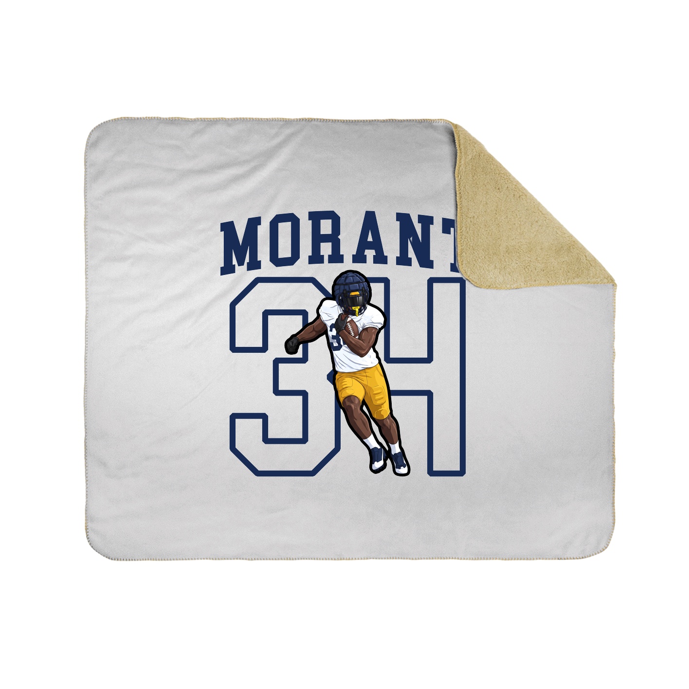 50x60 Sherpa Lined Throw Blanket