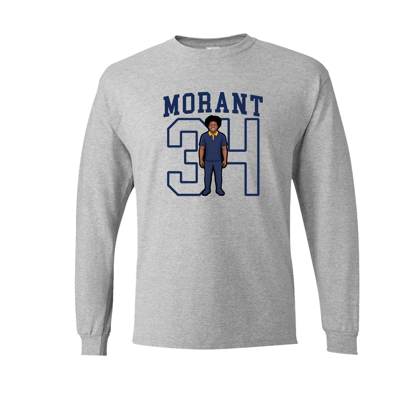 Long Sleeve Tee — Shirsey in Grey