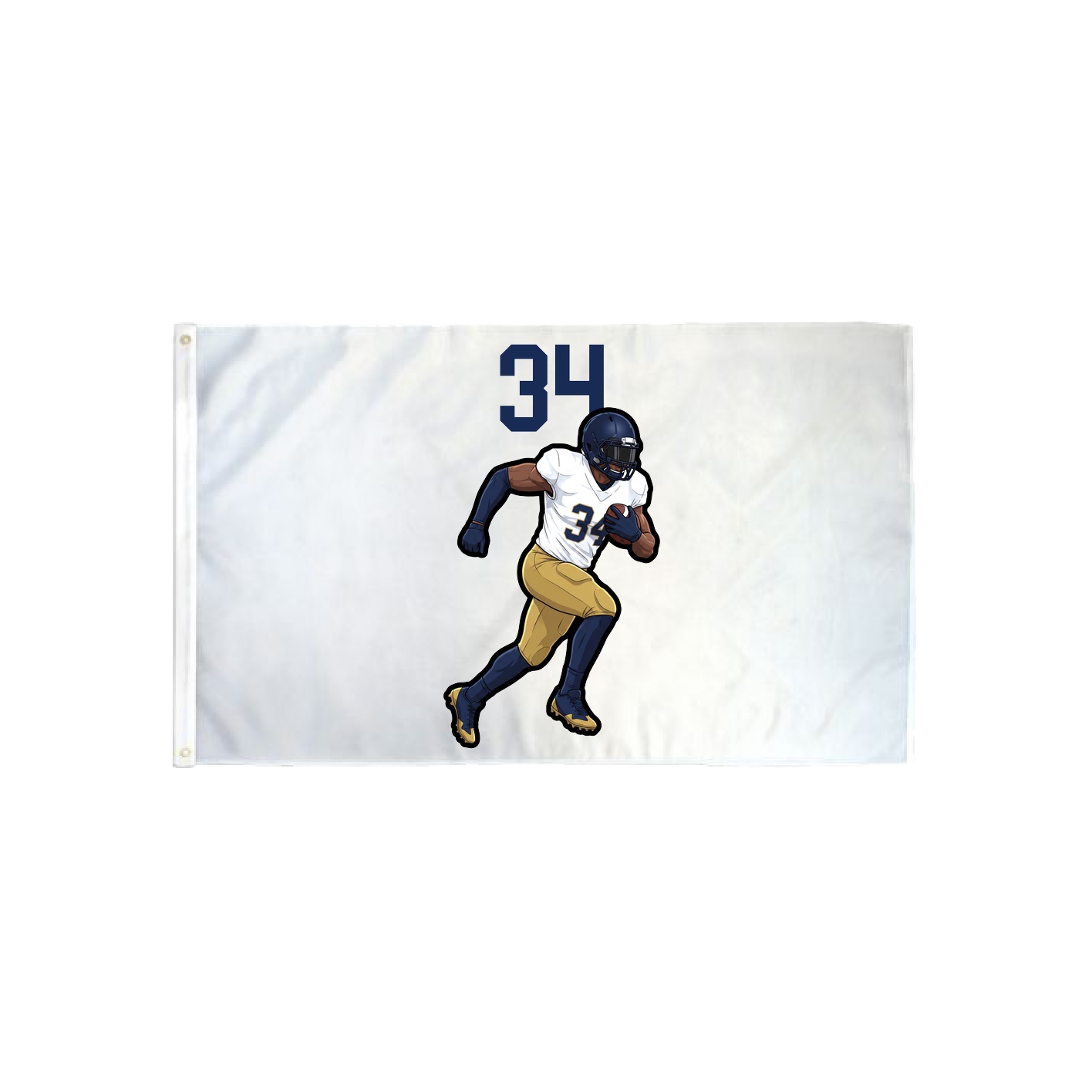 3x5 Flag — Number Top in Classic