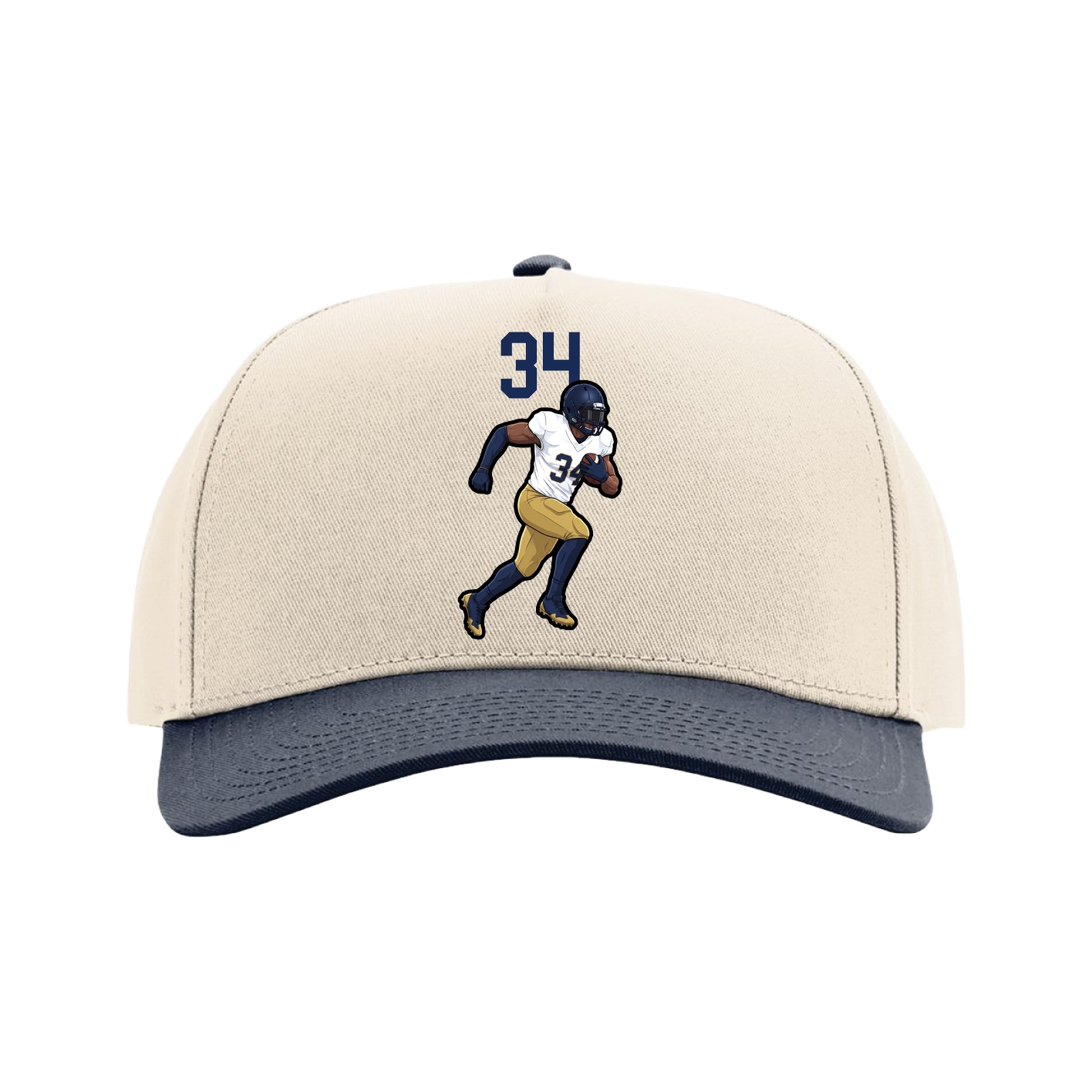 Full Fabric Five-Panel Champ Cap