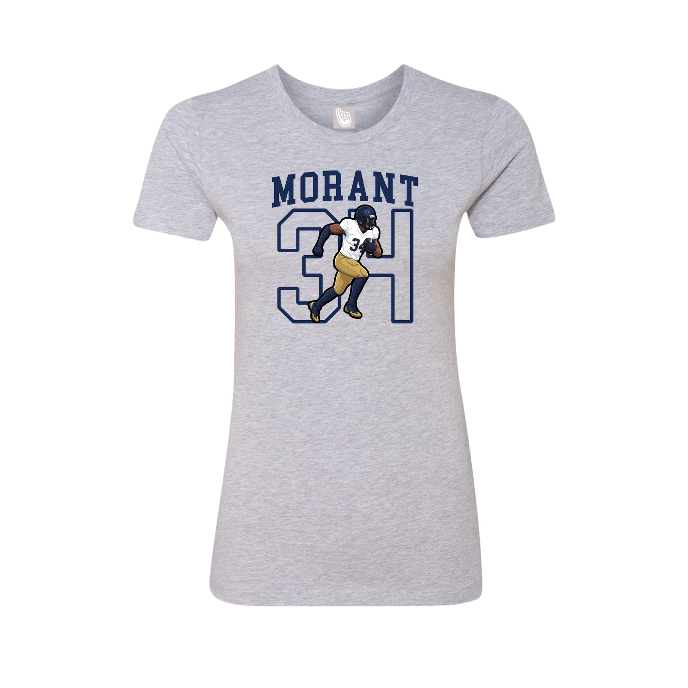 Fitted Women's Tee — Shirsey in Grey