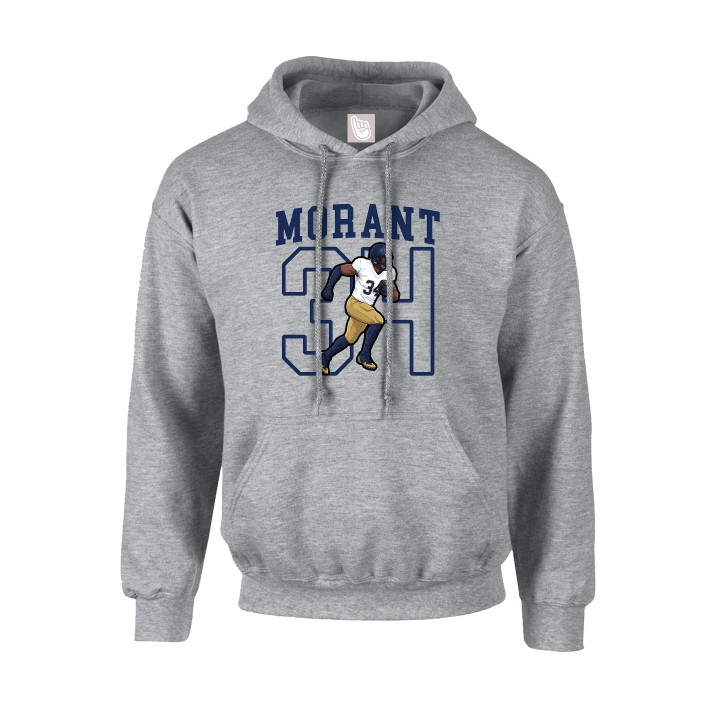 Hoodie — Shirsey in Grey