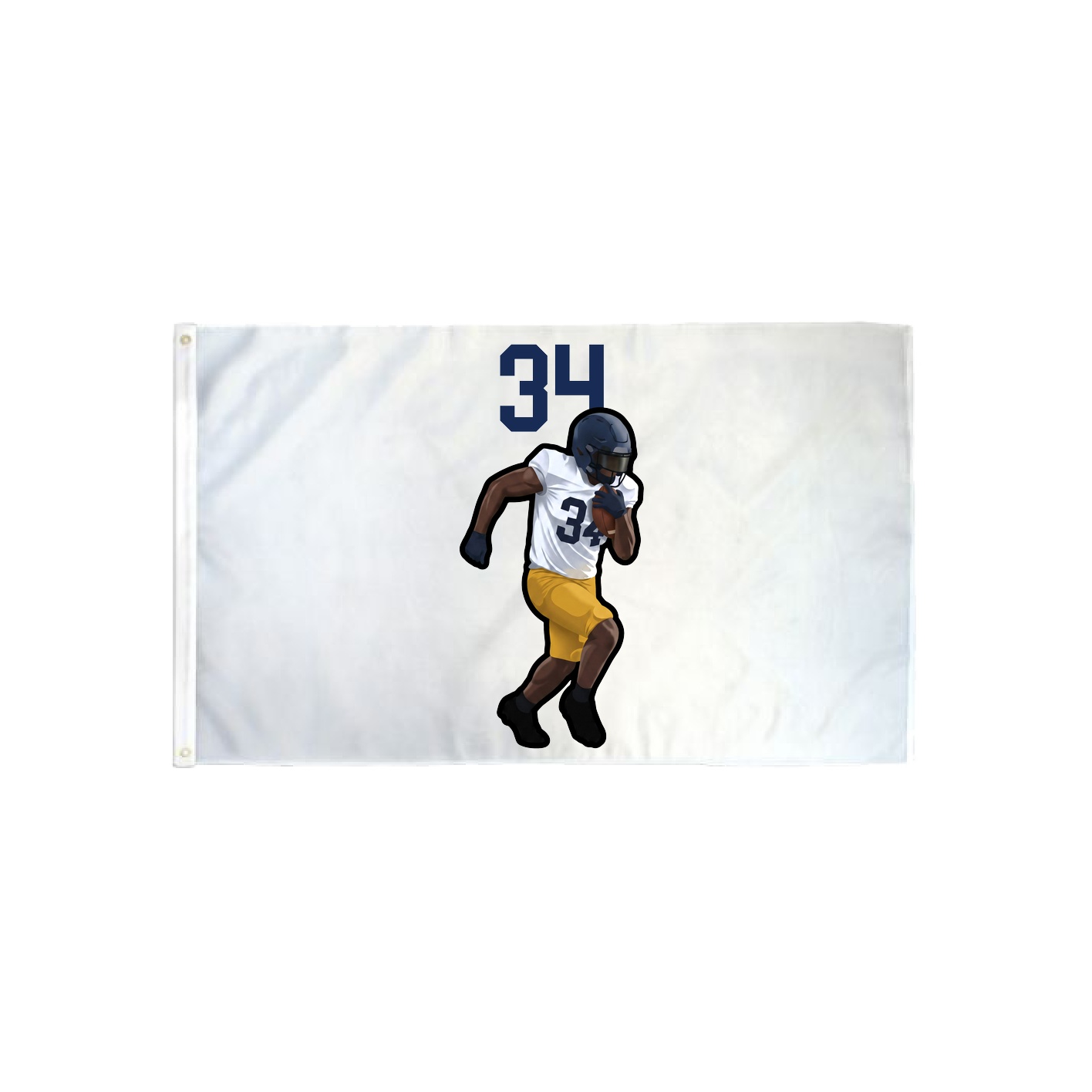 3x5 Flag — Number Top in Classic