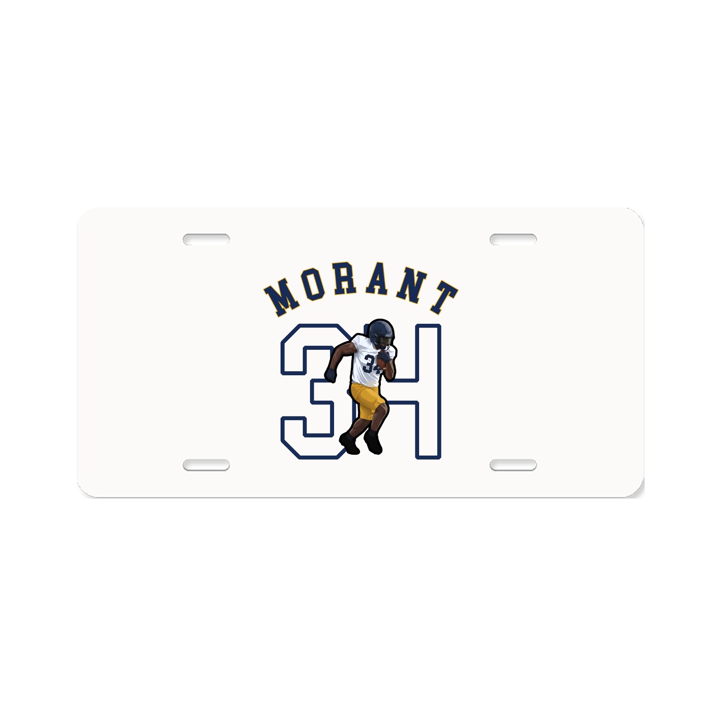 License Plate — Shirsey Arch in Classic