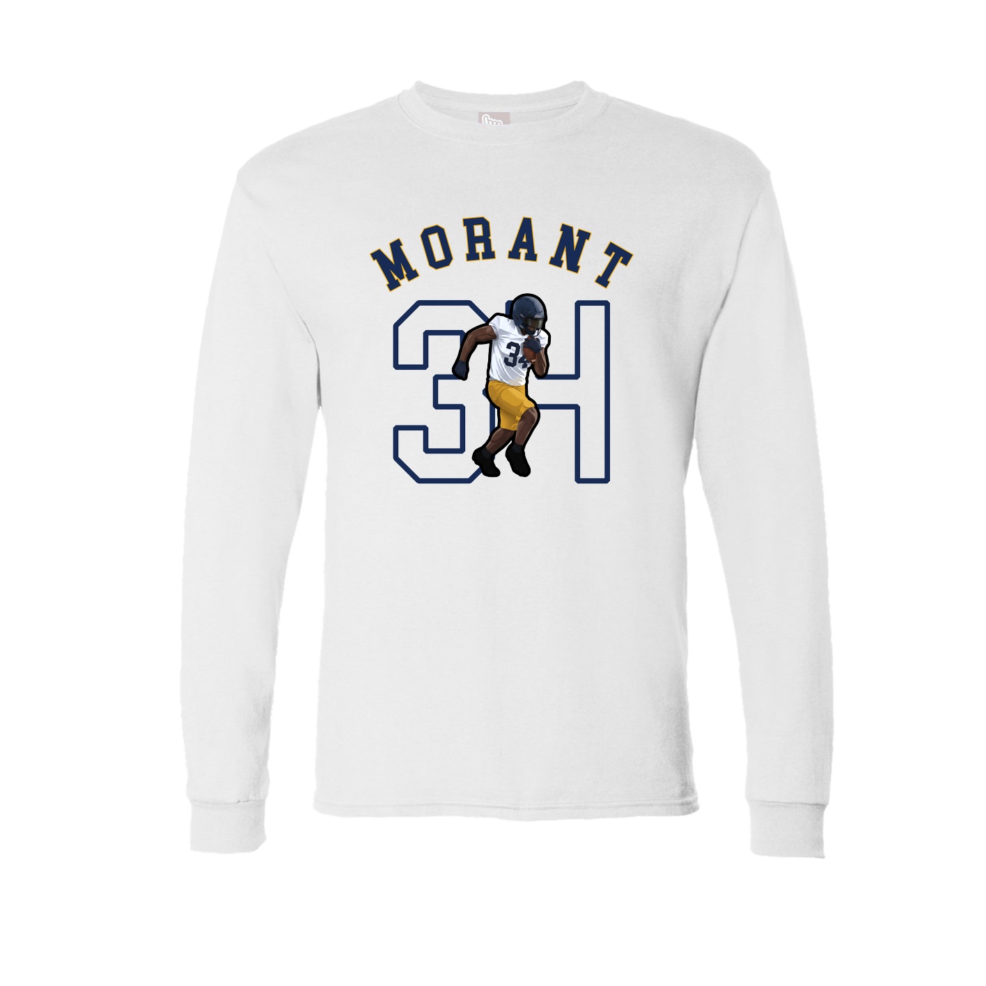 Long Sleeve Tee — Shirsey Arch in White