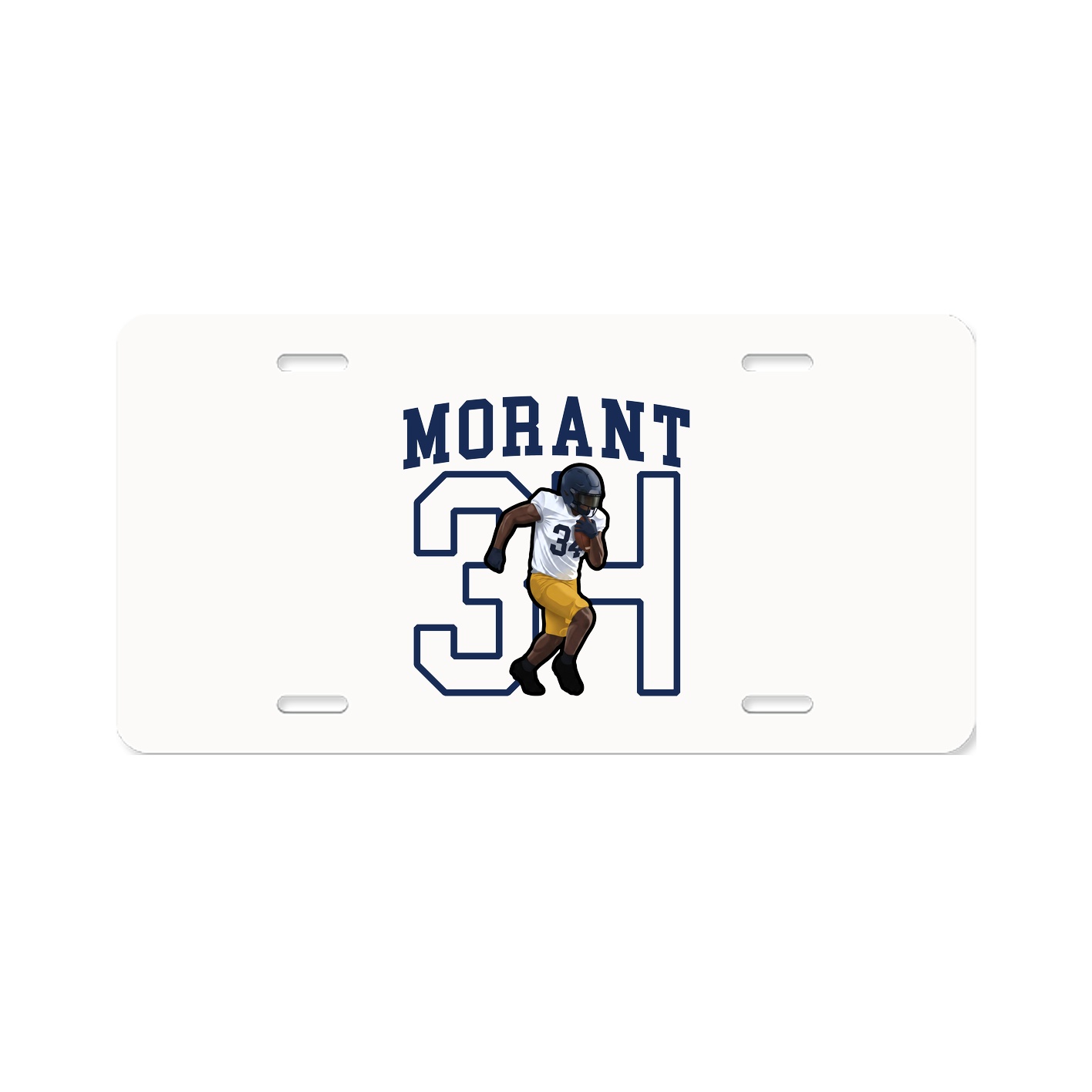 License Plate — Shirsey in Classic