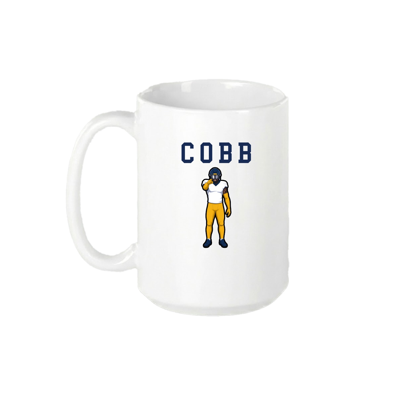 15oz Coffee Mug — Shirsey in White