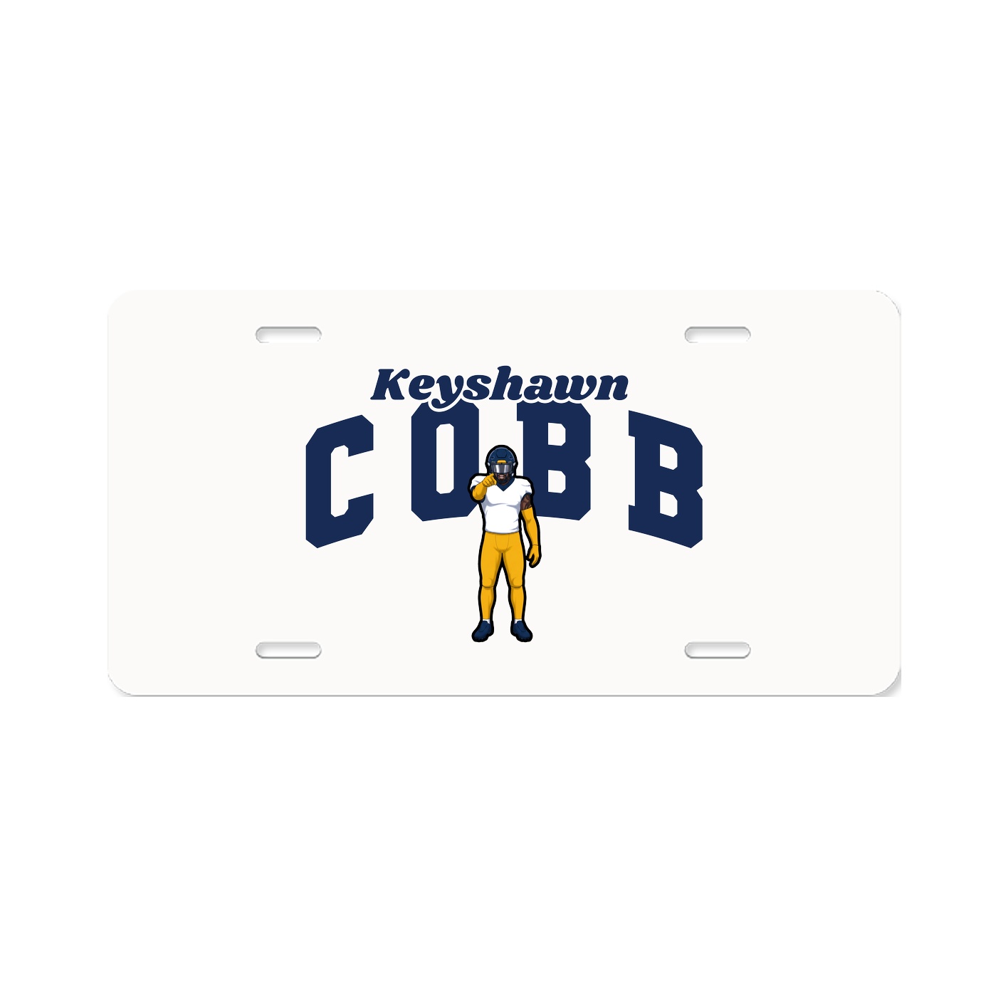 License Plate — Signature Arch in Classic