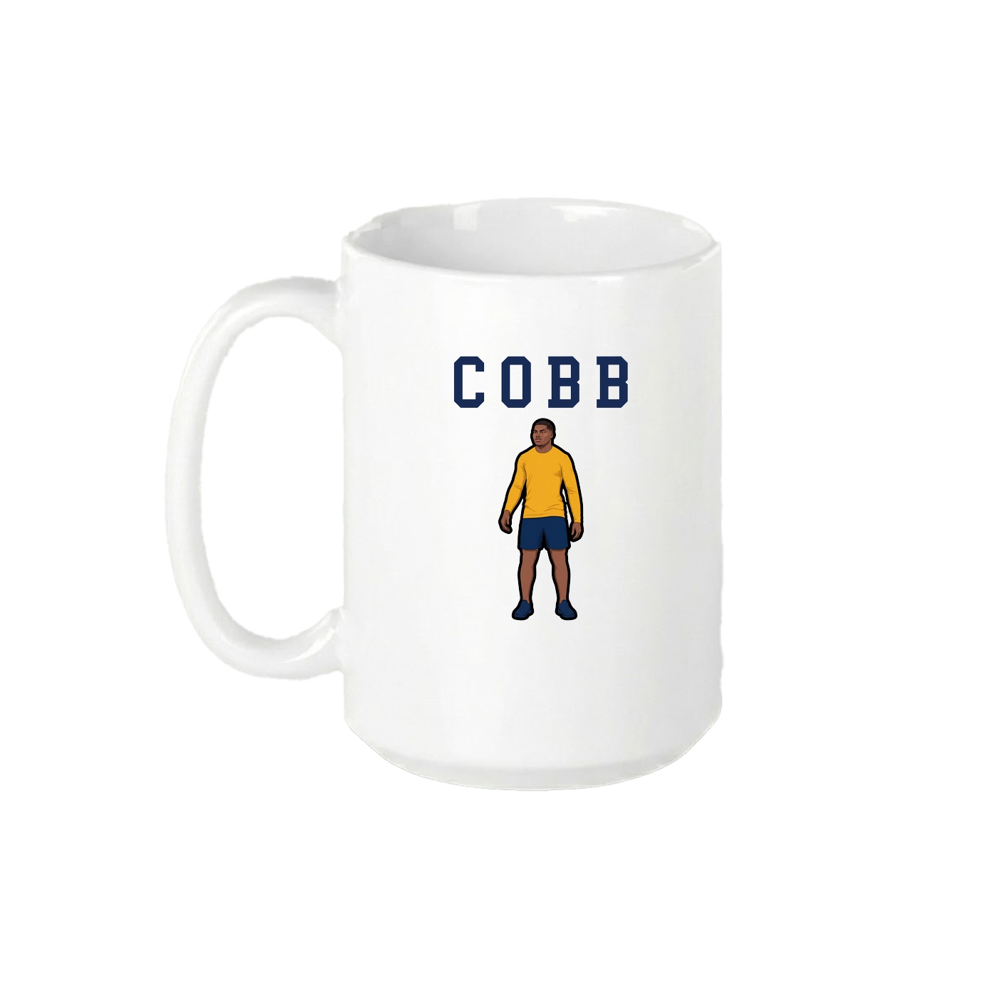 15oz Coffee Mug — Shirsey in White
