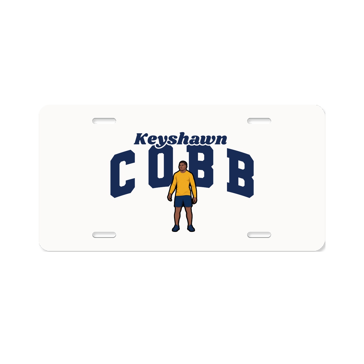 License Plate — Signature Arch in Classic