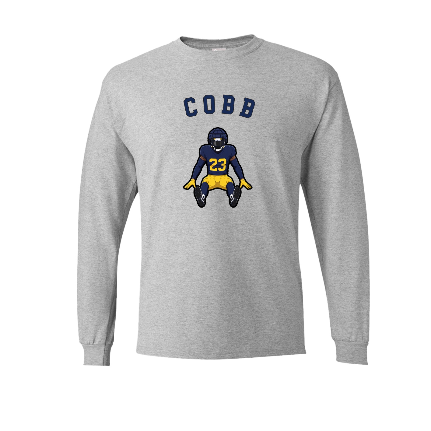 Long Sleeve Tee — Shirsey Arch in Grey