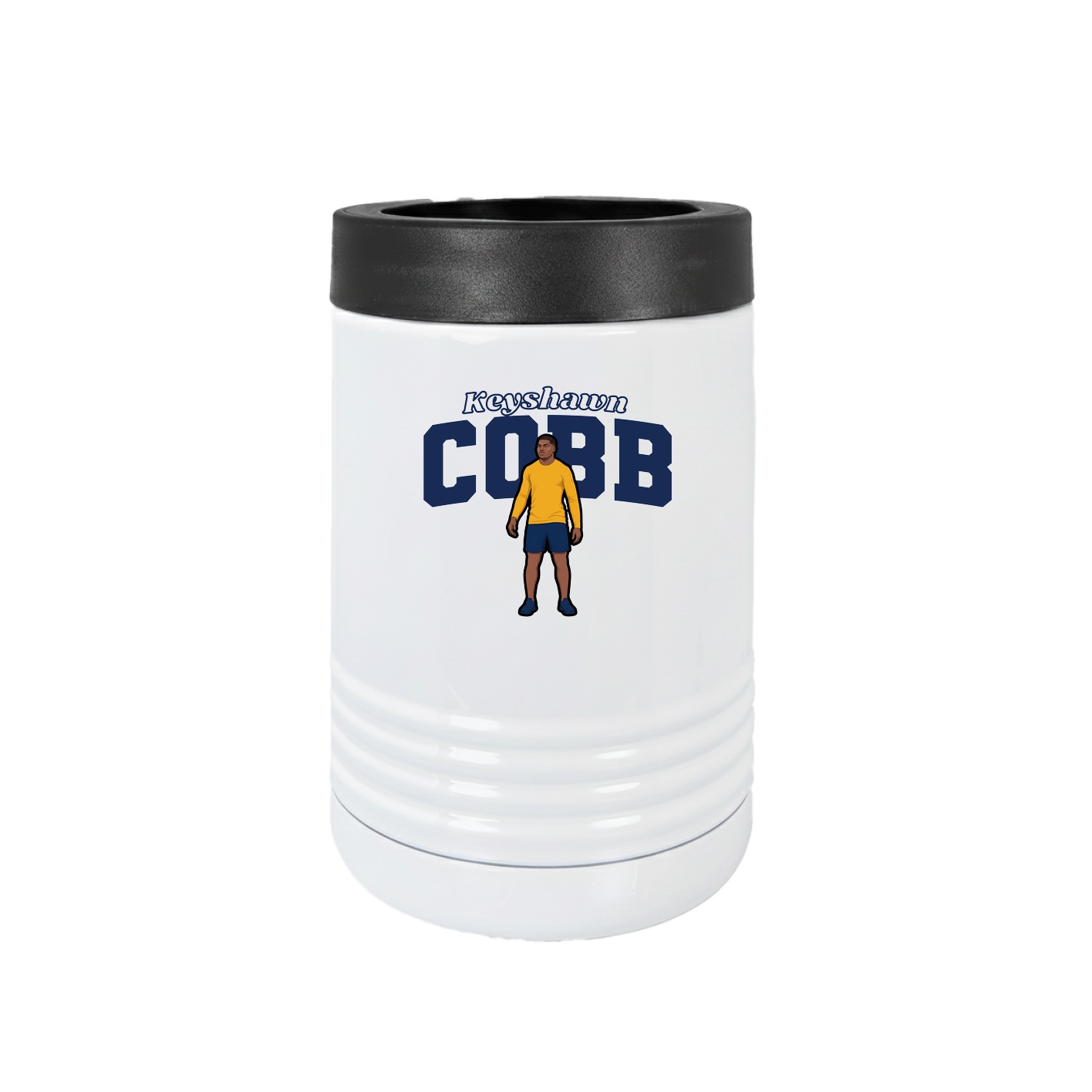 Beverage Holder — Name Arch in White