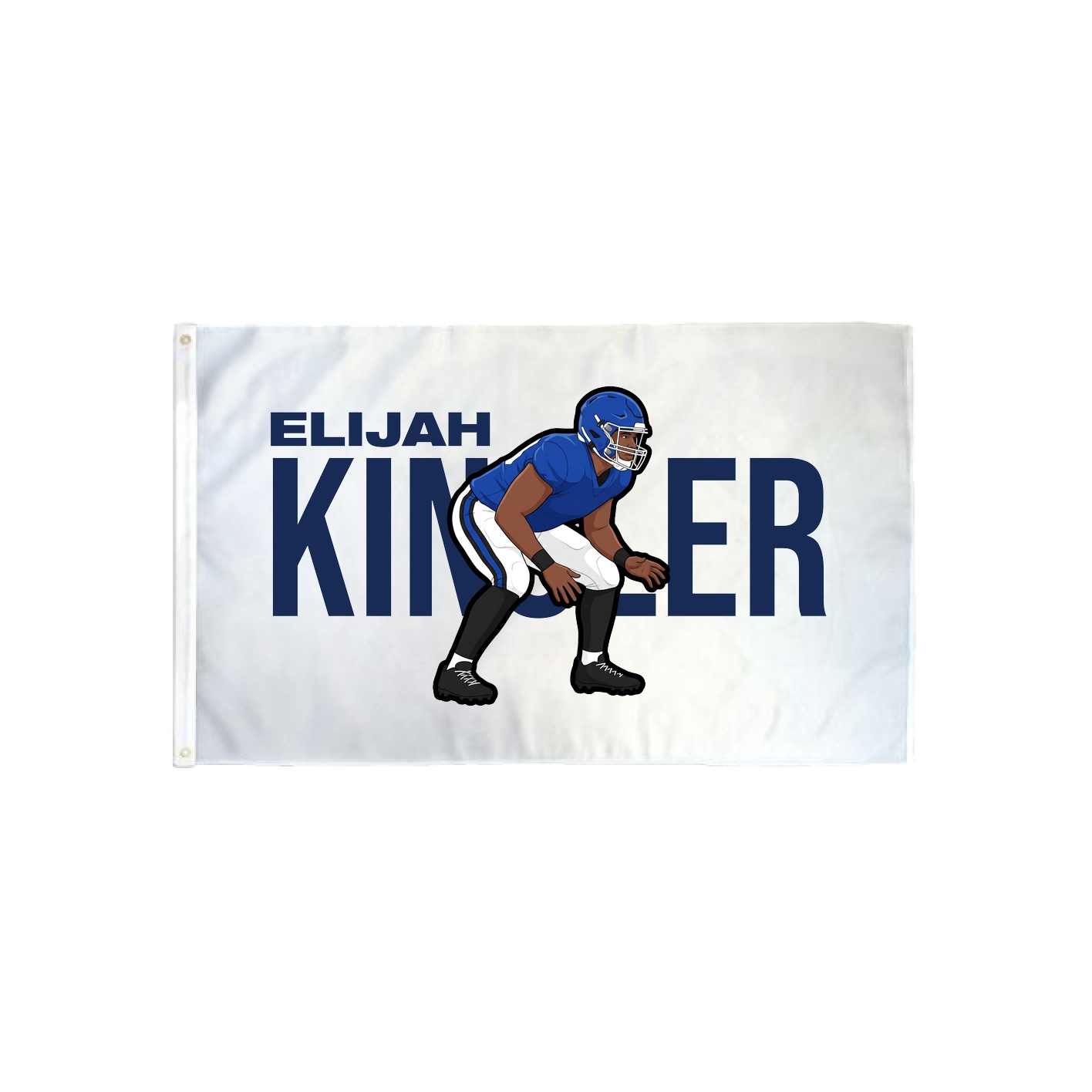 3x5 Flag — Player Name in Classic