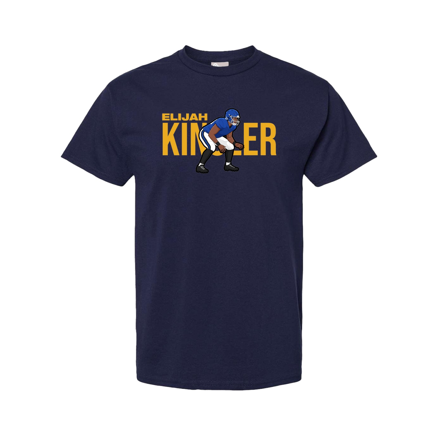 Youth Tee — Player Name in Navy