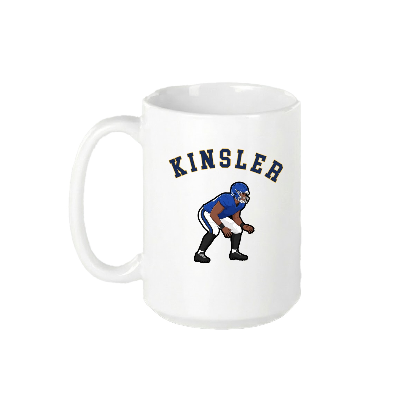 15oz Coffee Mug — Shirsey Arch in White