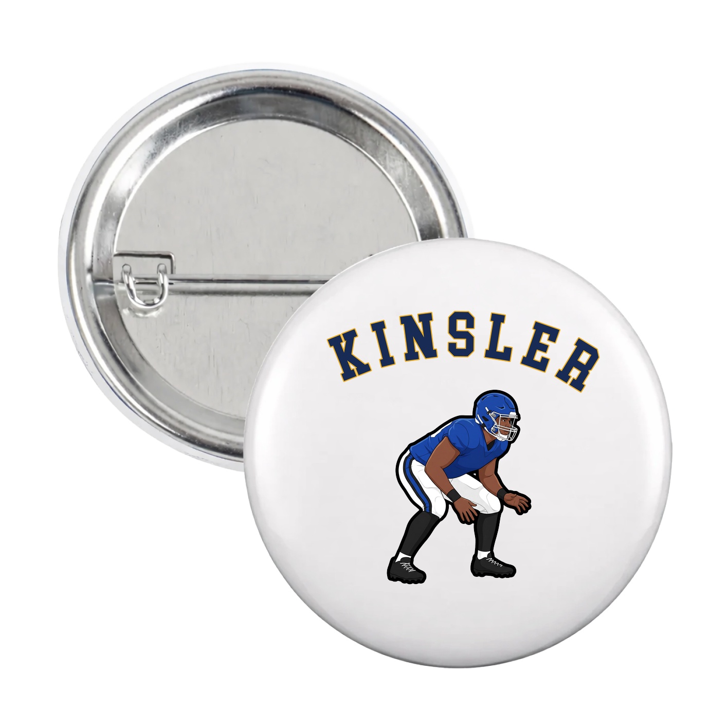Game Day Button — Shirsey Arch in White