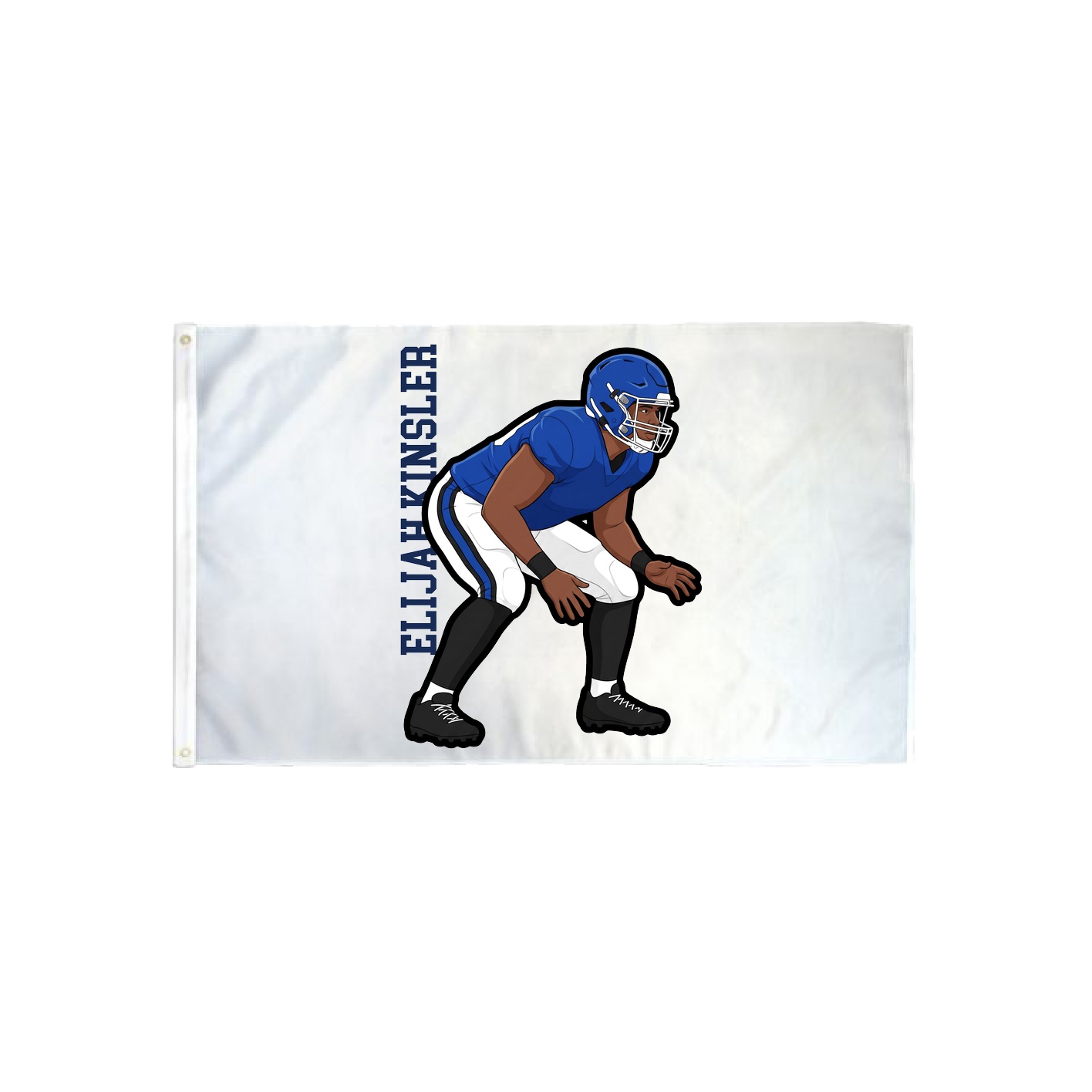3x5 Flag — Name Vertical in Classic