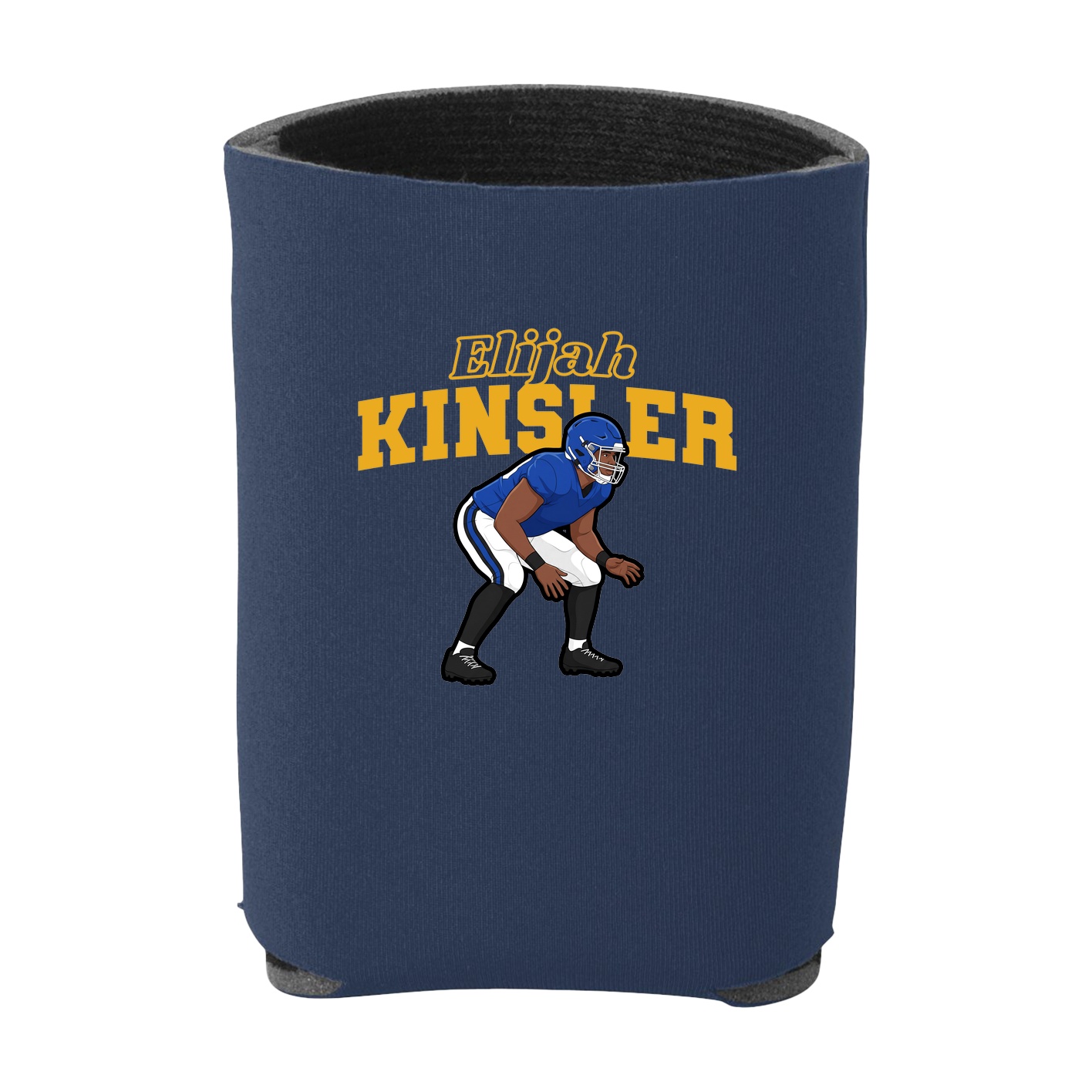 Can Holder — Name Arch in Navy