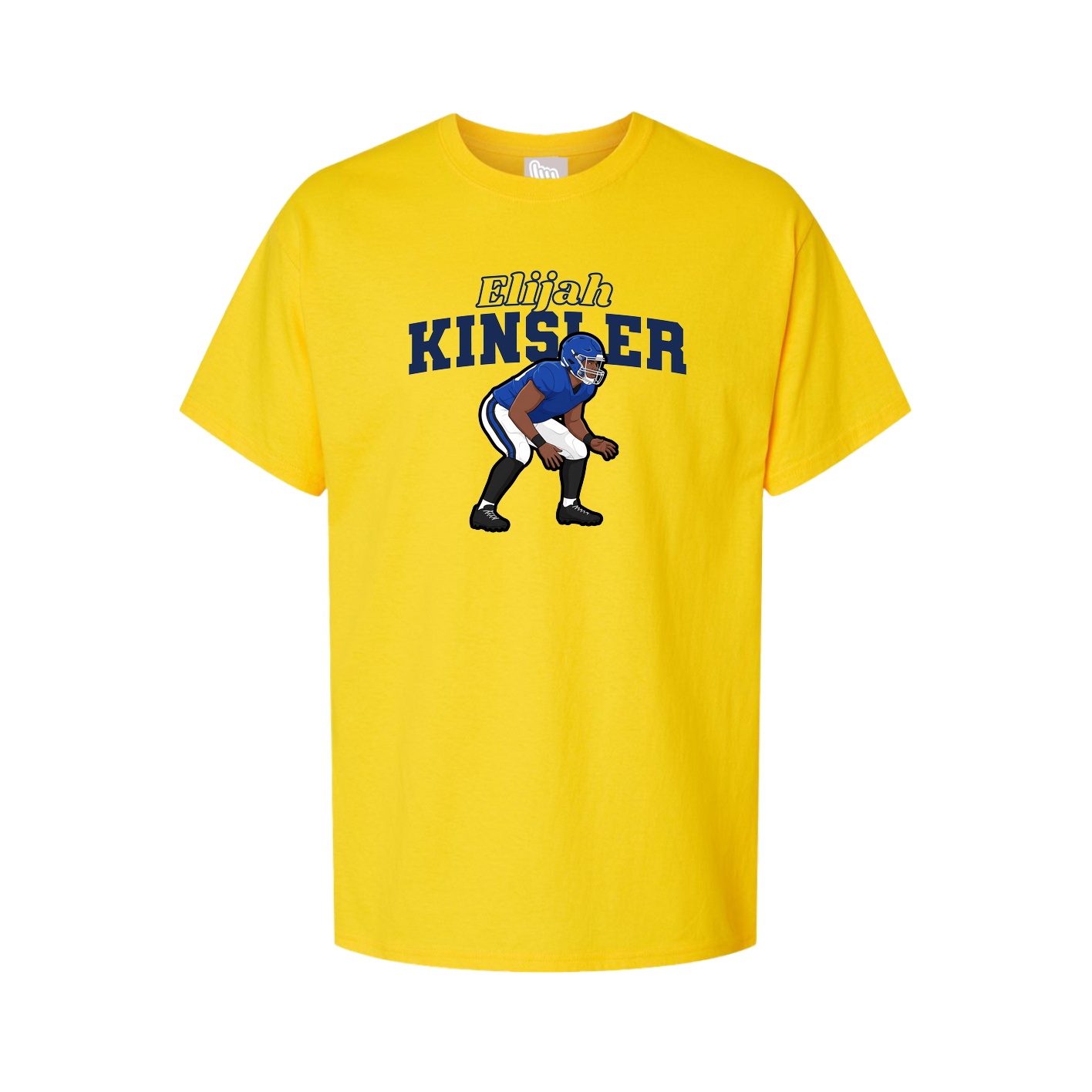Tee — Name Arch in Gold