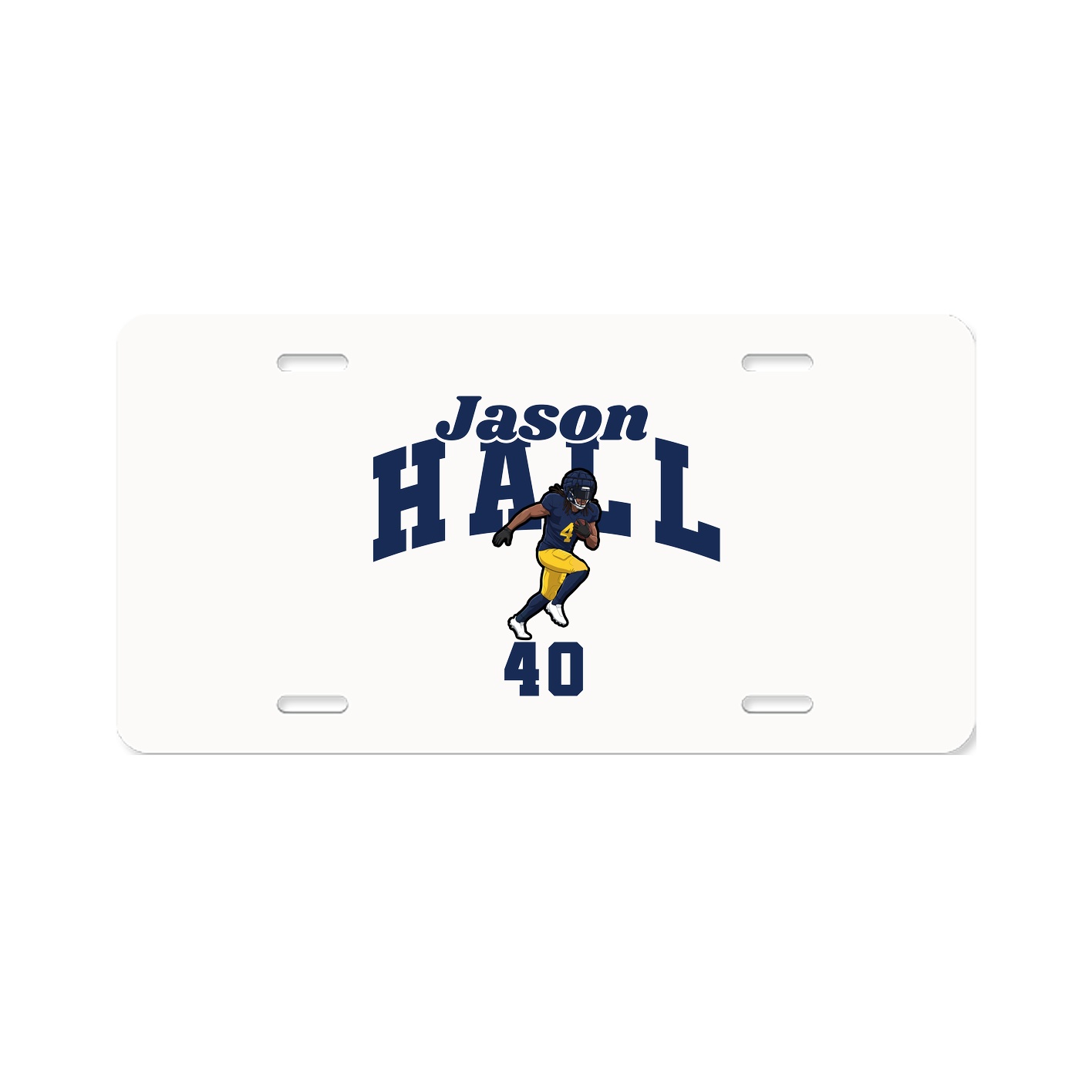 License Plate — Signature Arch in Classic