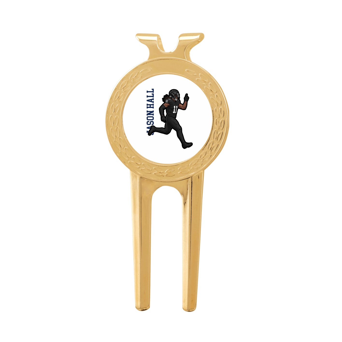 Divot Tool with Ball Marker — Name Vertical in Classic