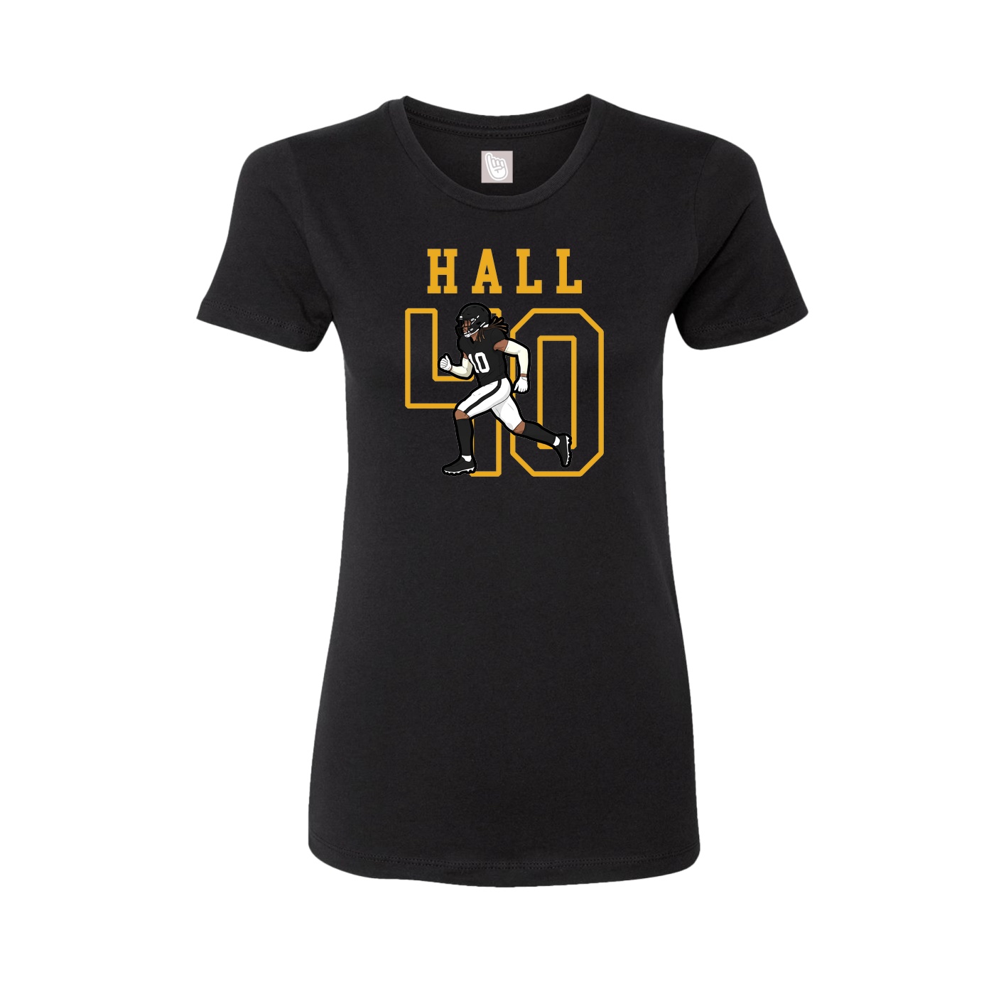 Fitted Women's Tee — Shirsey in Black