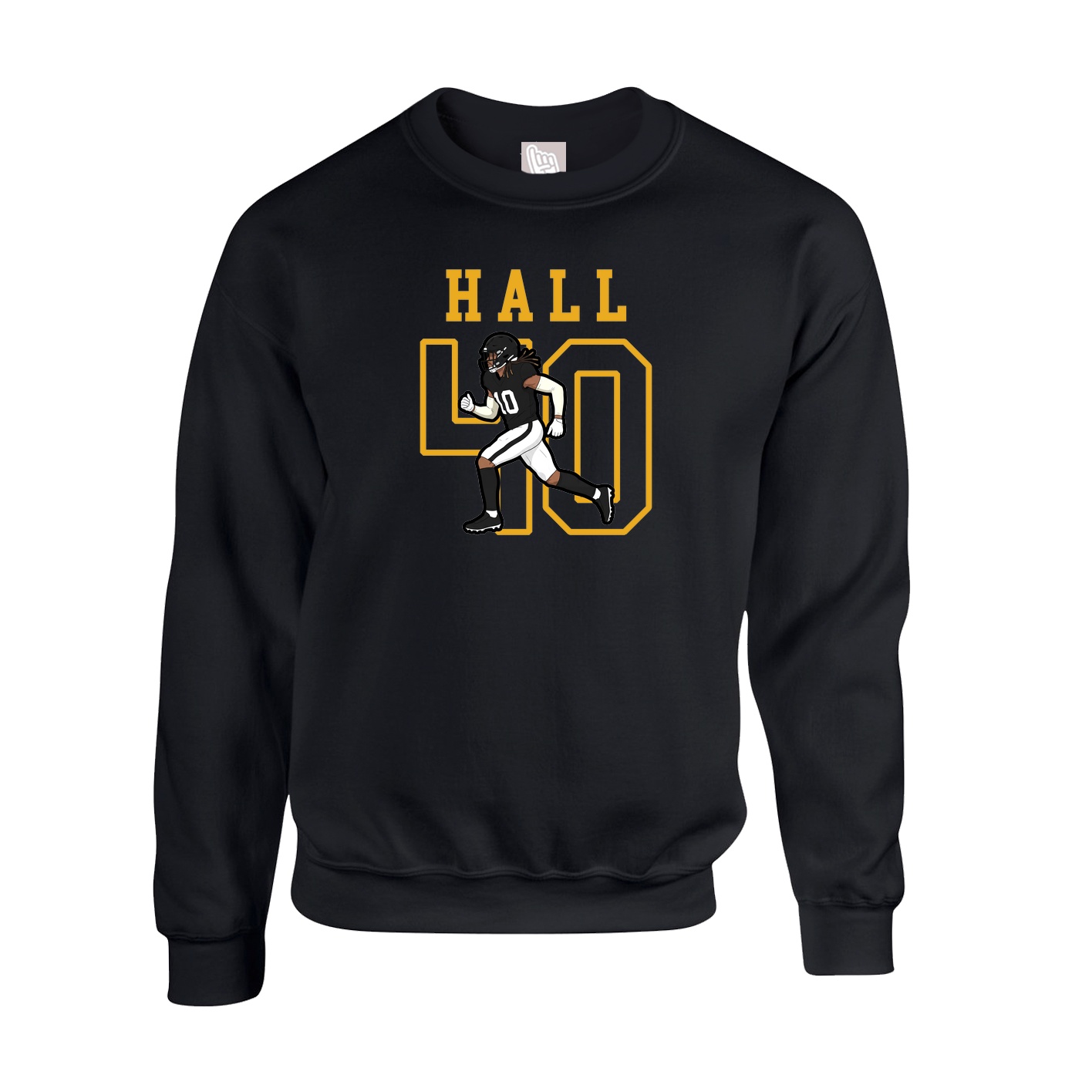 Fleece Crew — Shirsey in Black