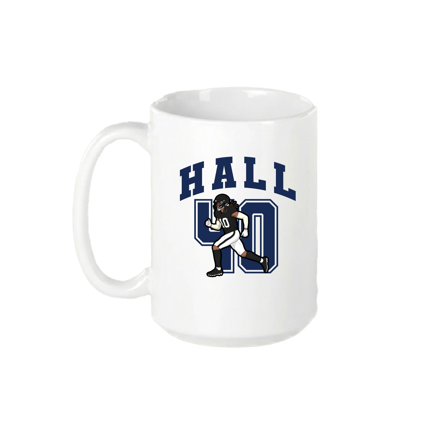 15oz Coffee Mug — Number in White
