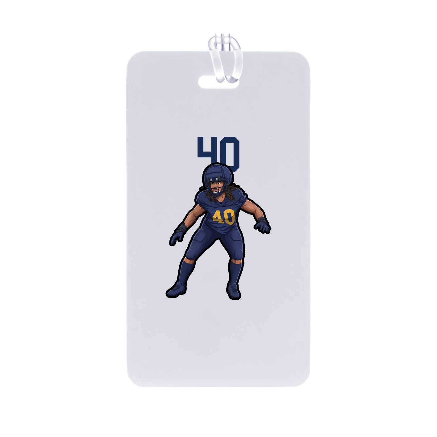 Bag Tag — Number Top in Classic