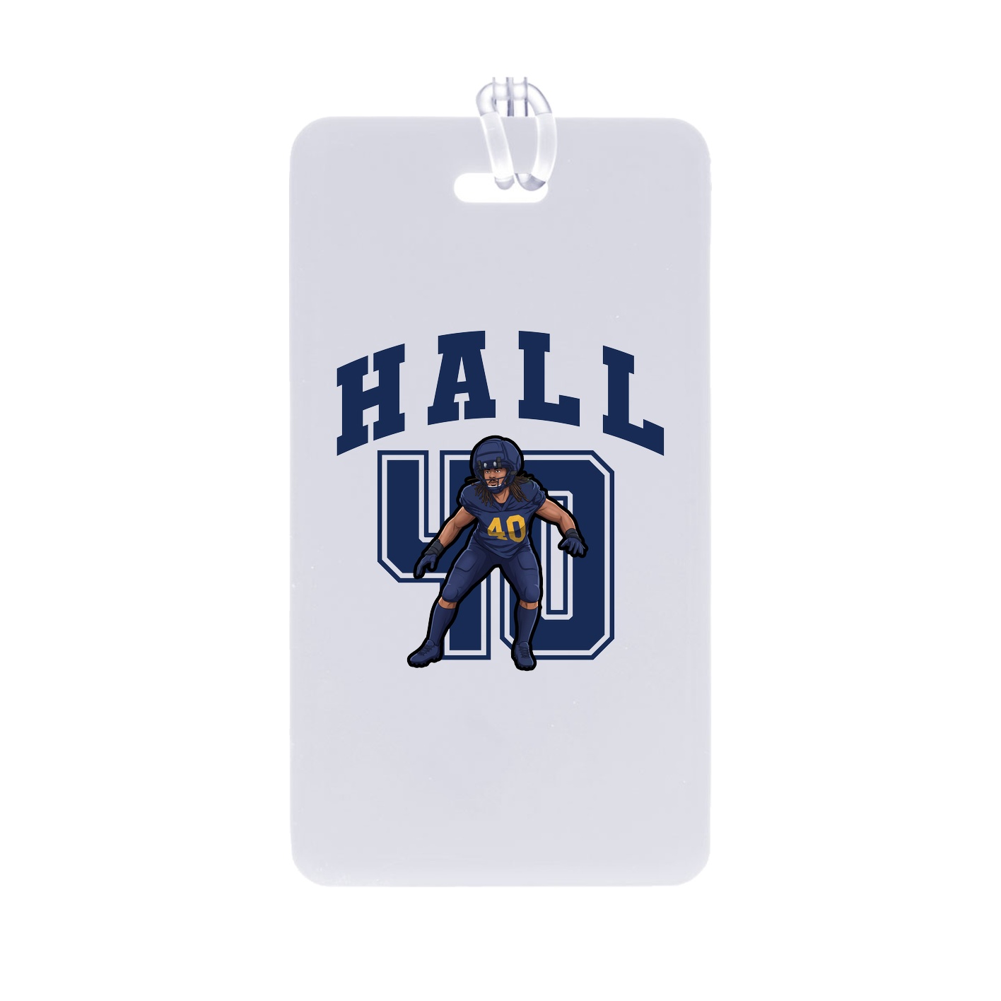 Bag Tag — Number in Classic