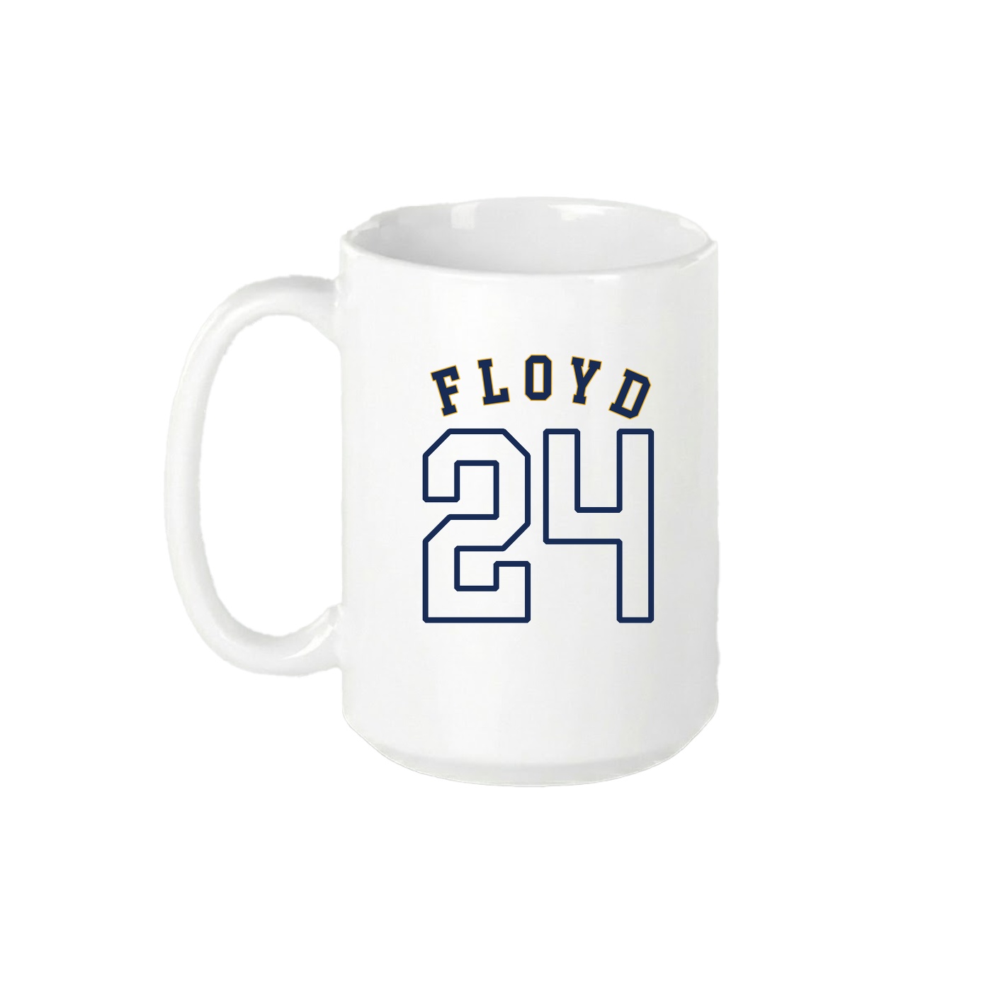 15oz Coffee Mug — Shirsey Arch in White