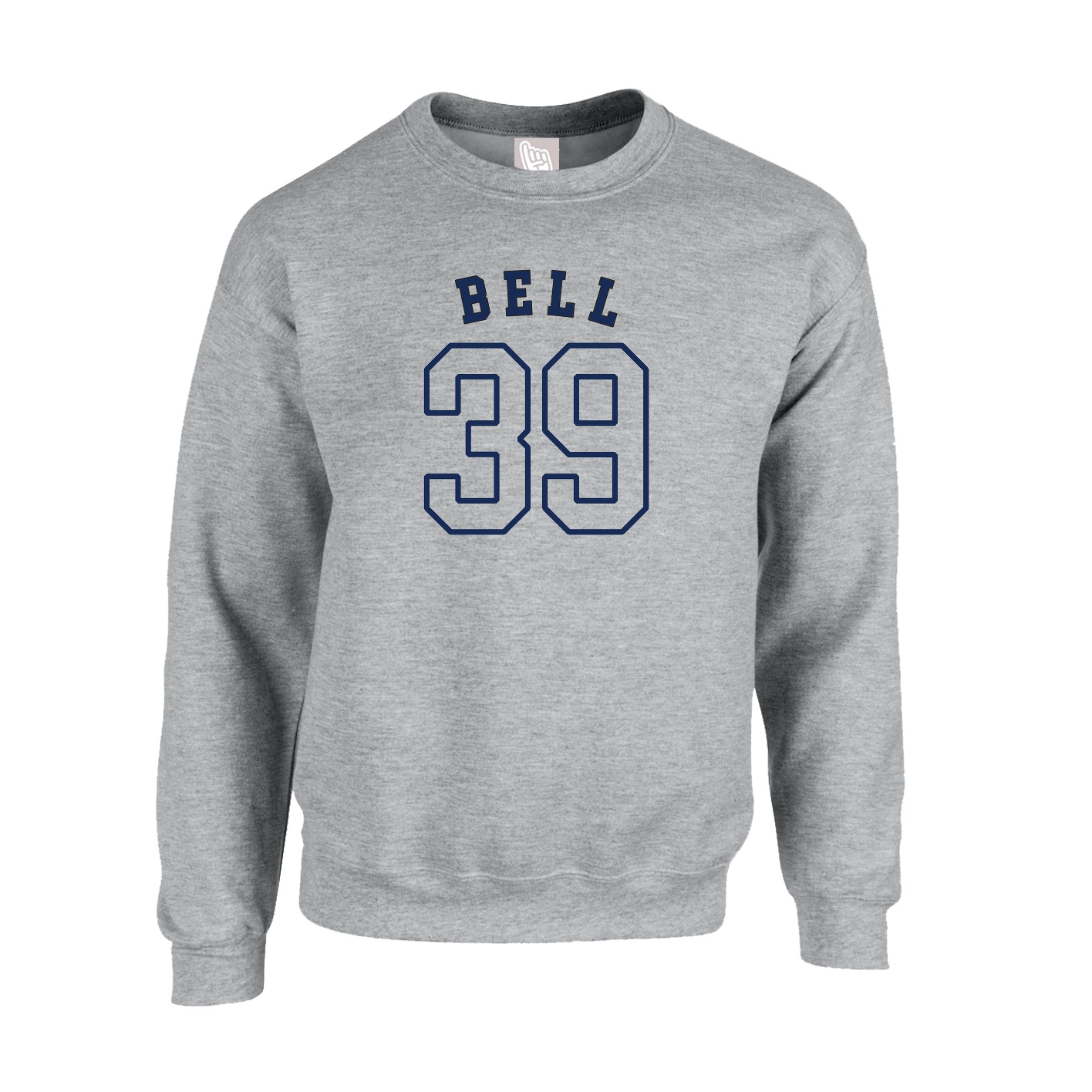 Fleece Crew — Shirsey Arch in Grey