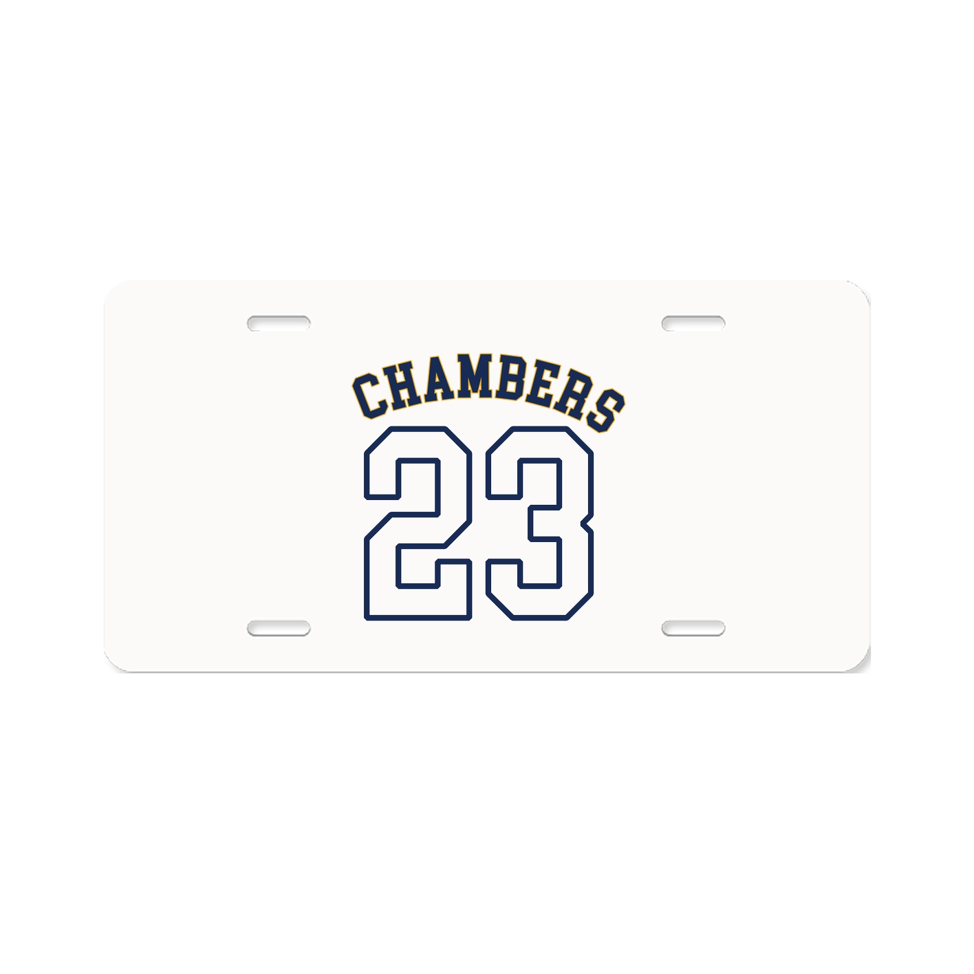 License Plate — Shirsey Arch in Classic