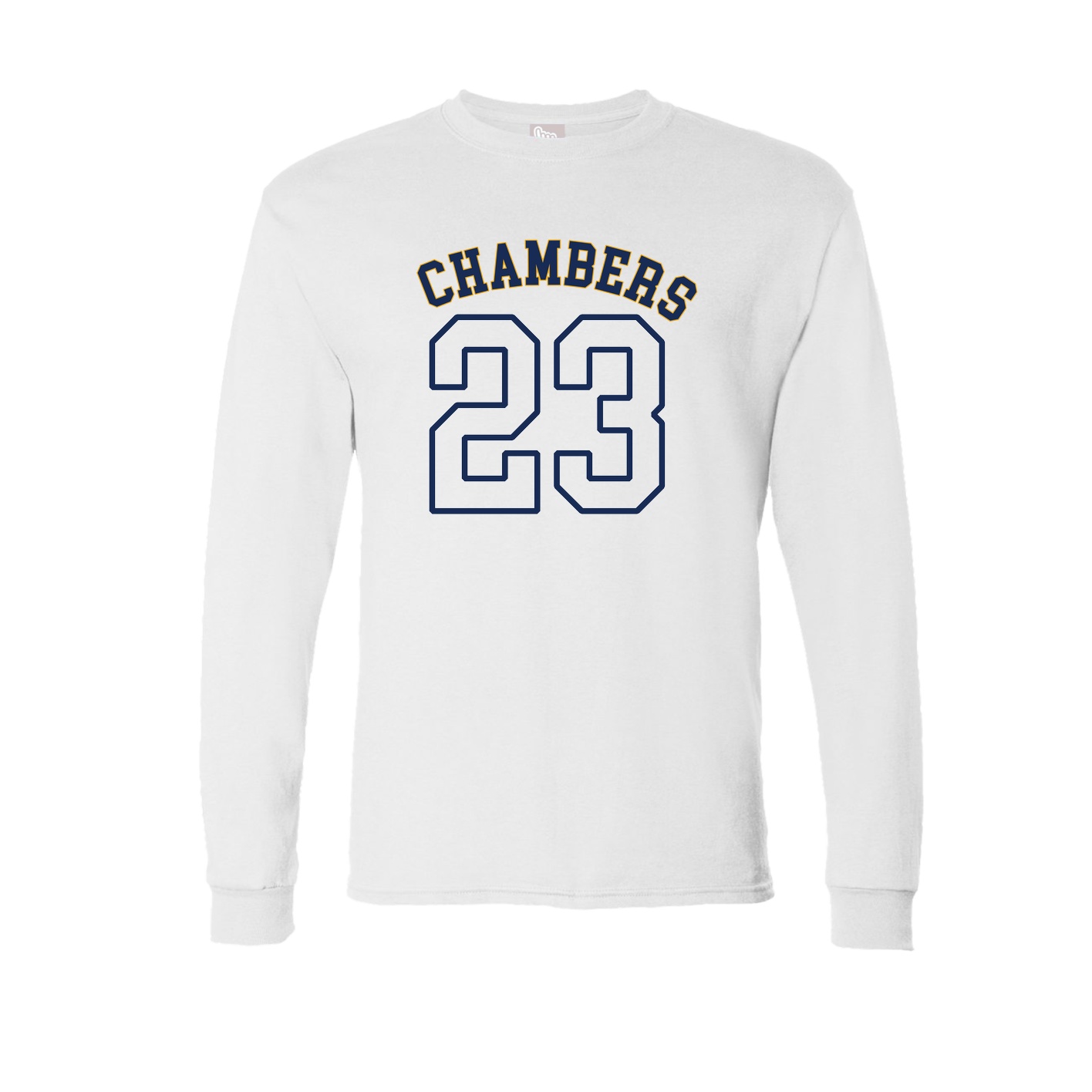 Long Sleeve Tee — Shirsey Arch in White