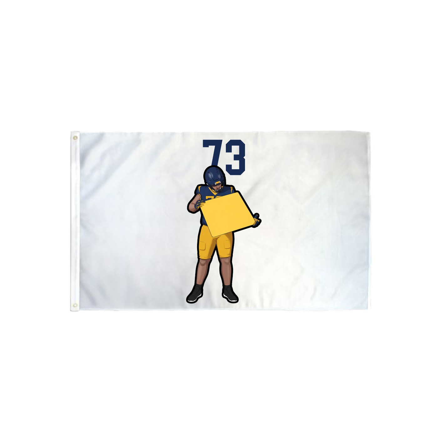3x5 Flag — Number Top in Classic