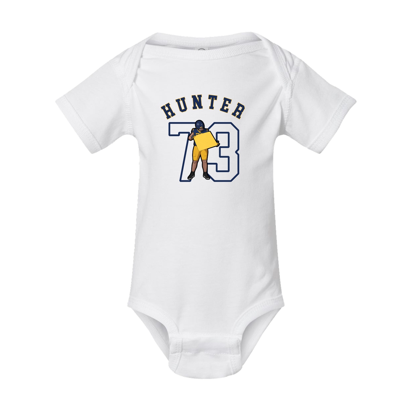 Baby Onesie — Shirsey Arch in White
