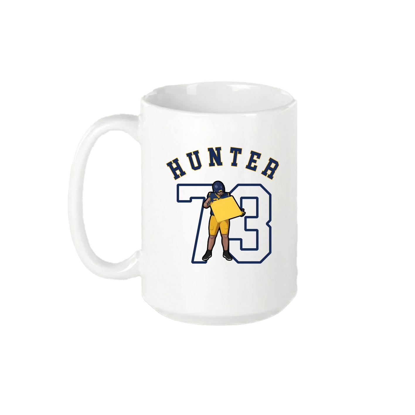 15oz Coffee Mug — Shirsey Arch in White