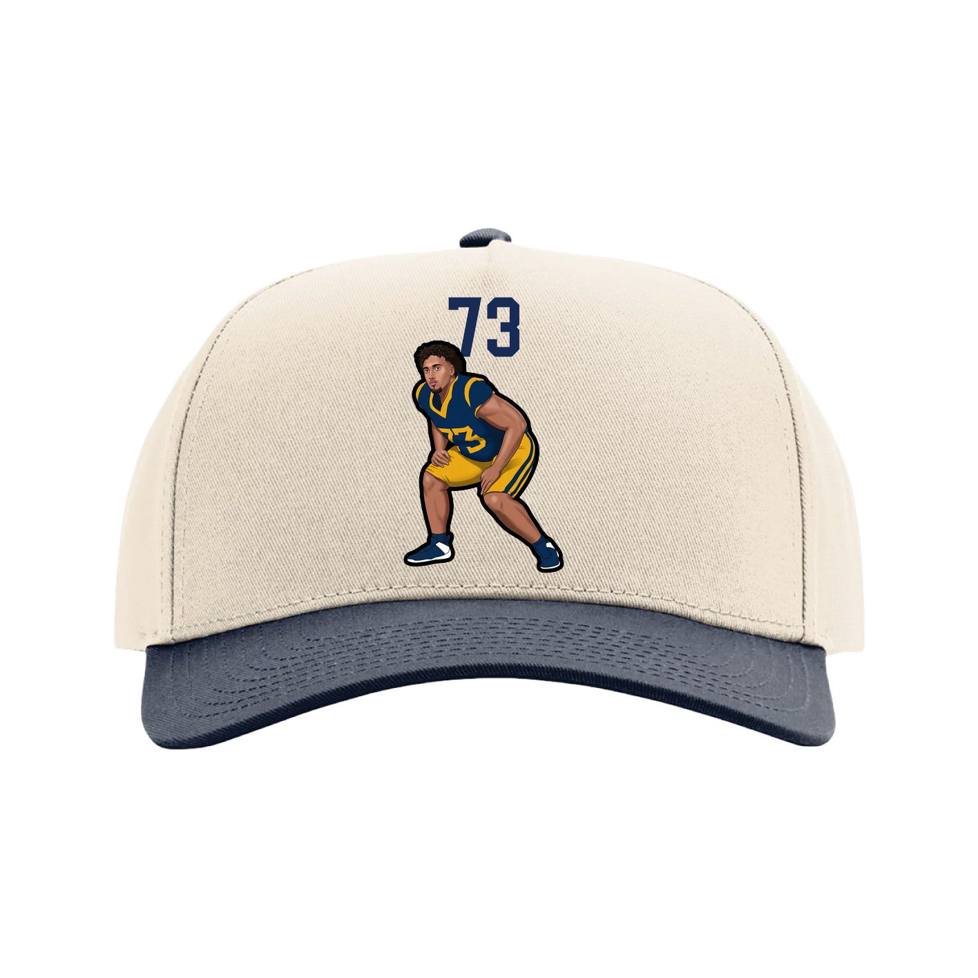 Full Fabric Five-Panel Champ Cap