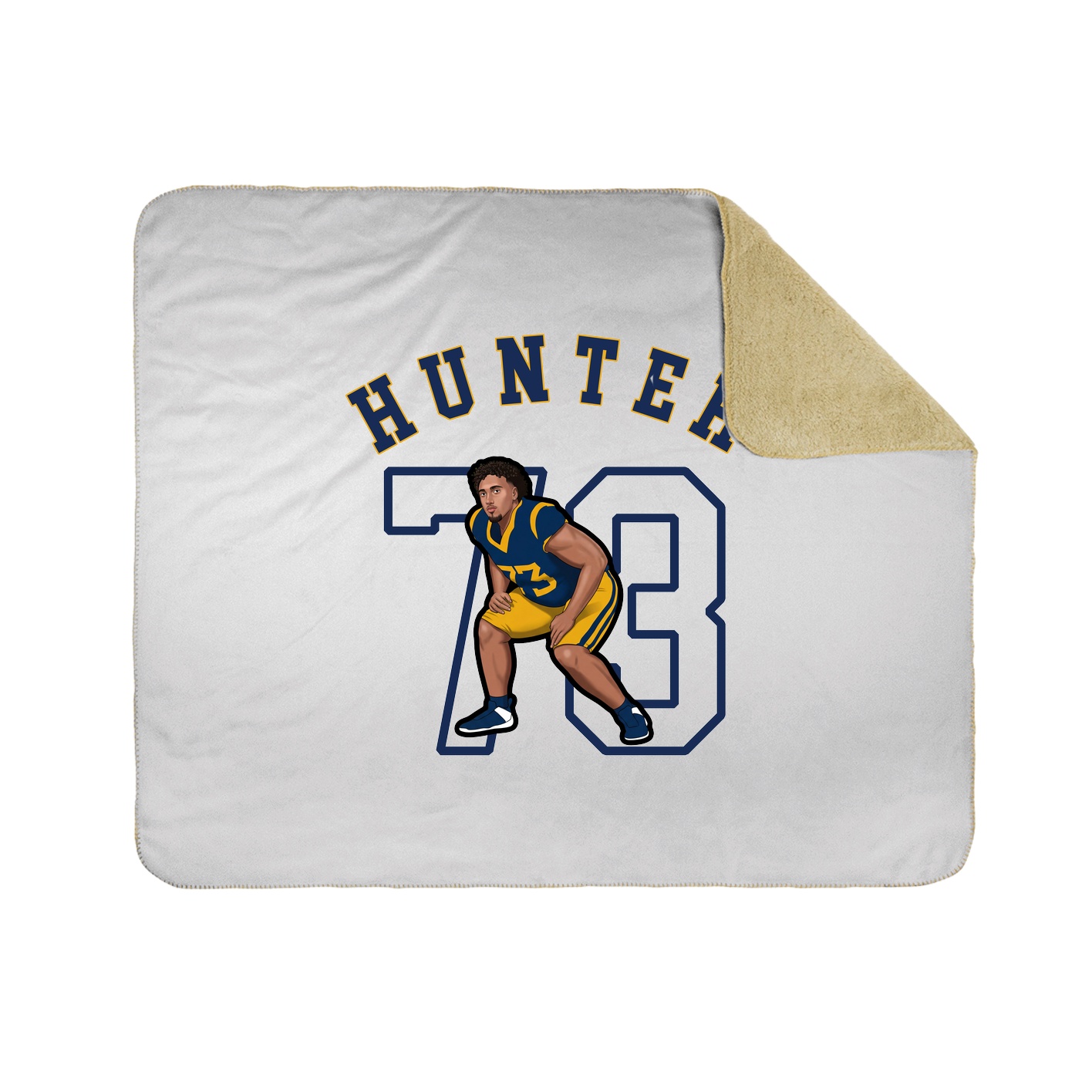 Throw Blanket — Shirsey Arch in White