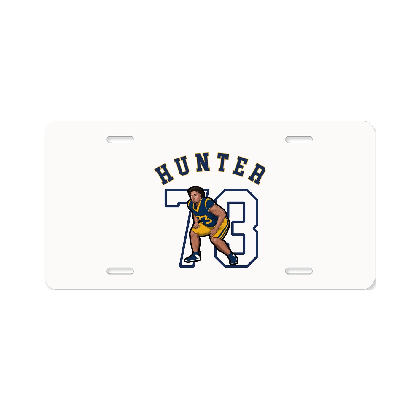 License Plate — Shirsey Arch in Classic