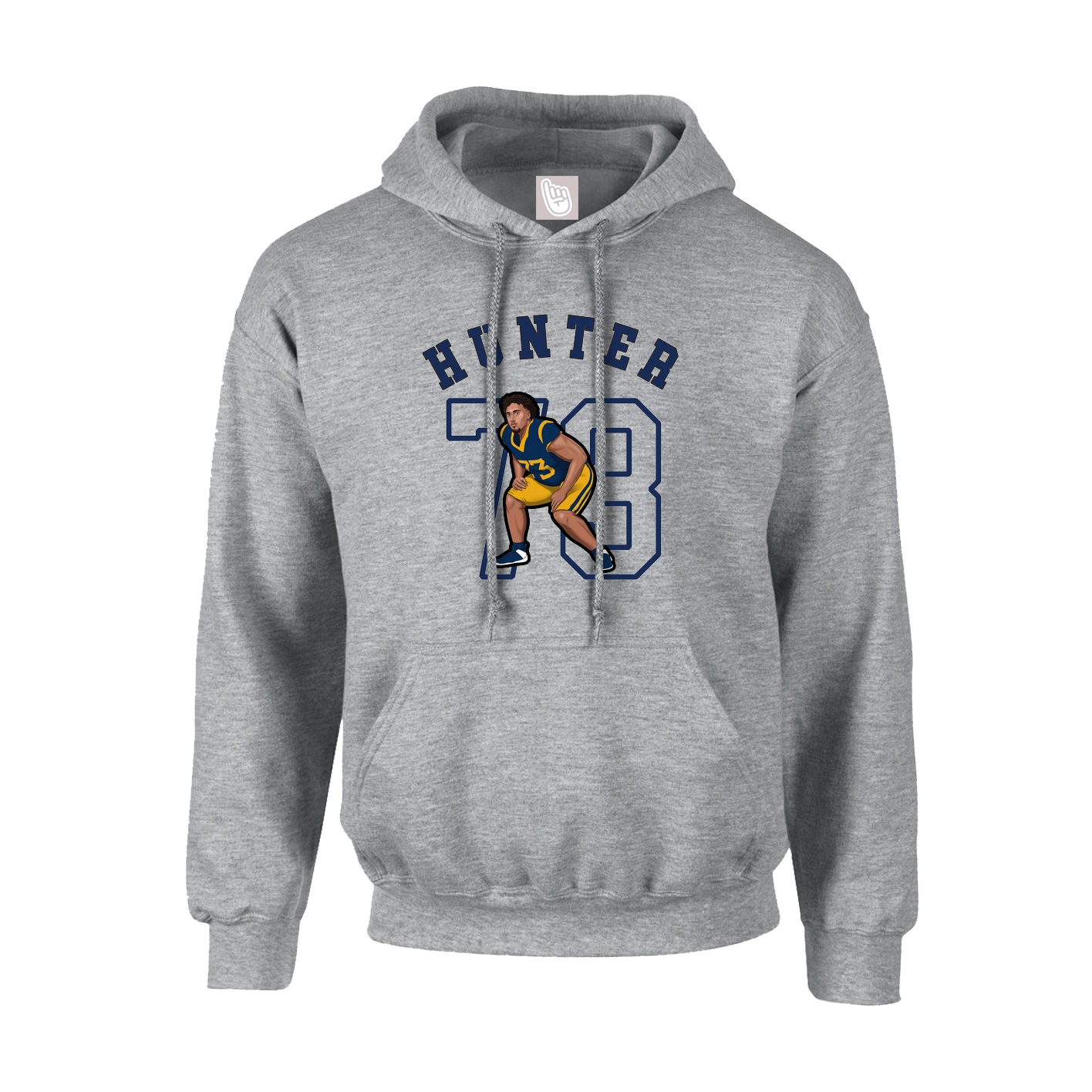 Hoodie — Shirsey Arch in Grey