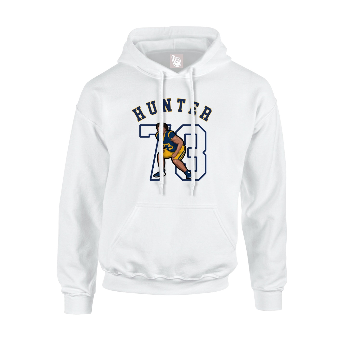 Youth Hoodie — Shirsey Arch in White