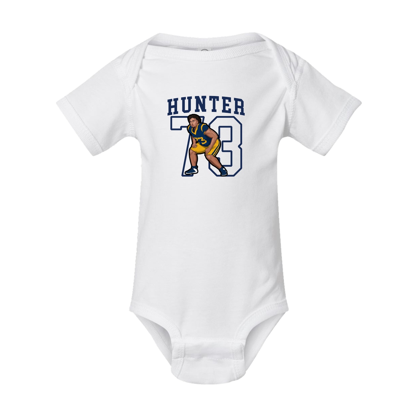 Baby Onesie — Shirsey in White
