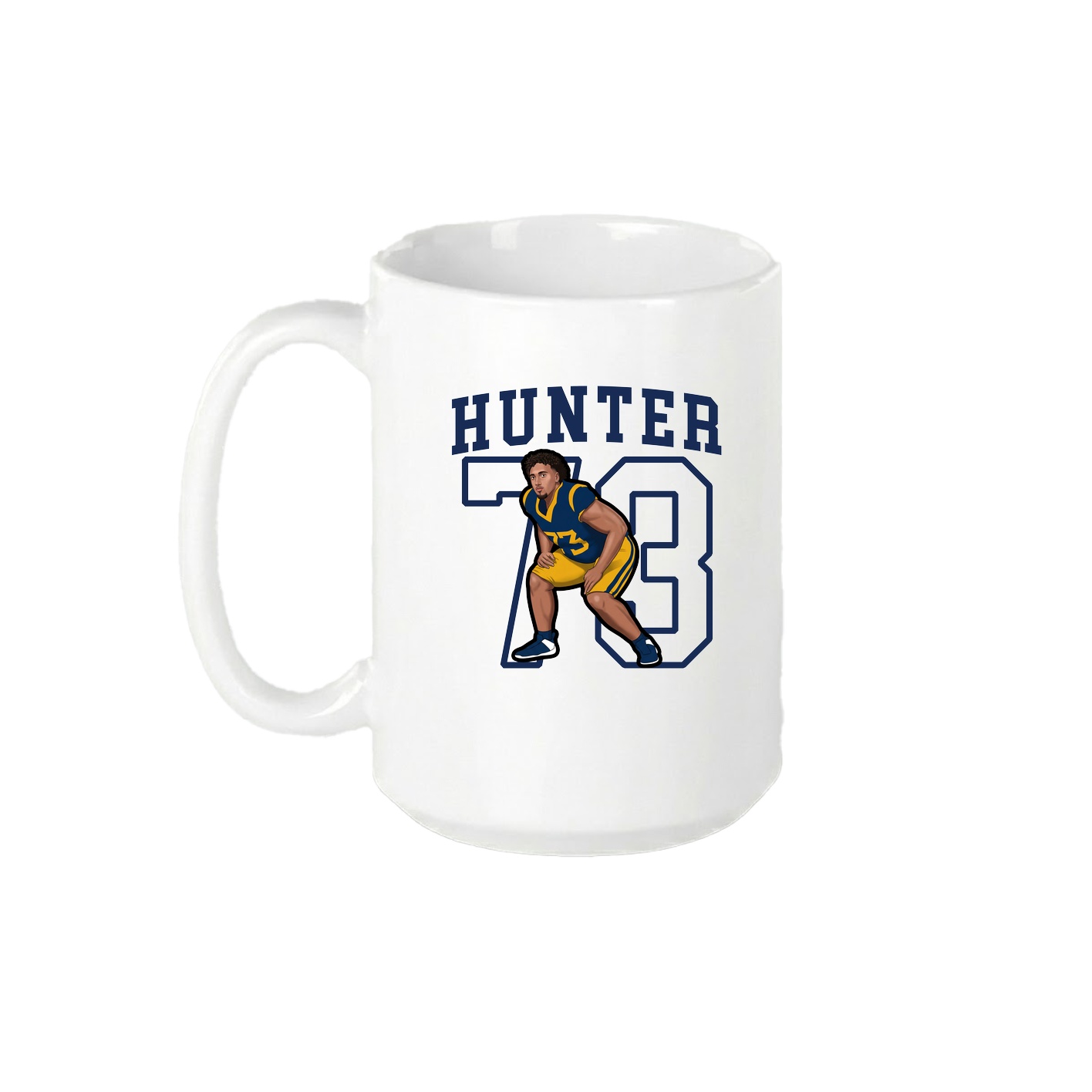 15oz Coffee Mug — Shirsey in White