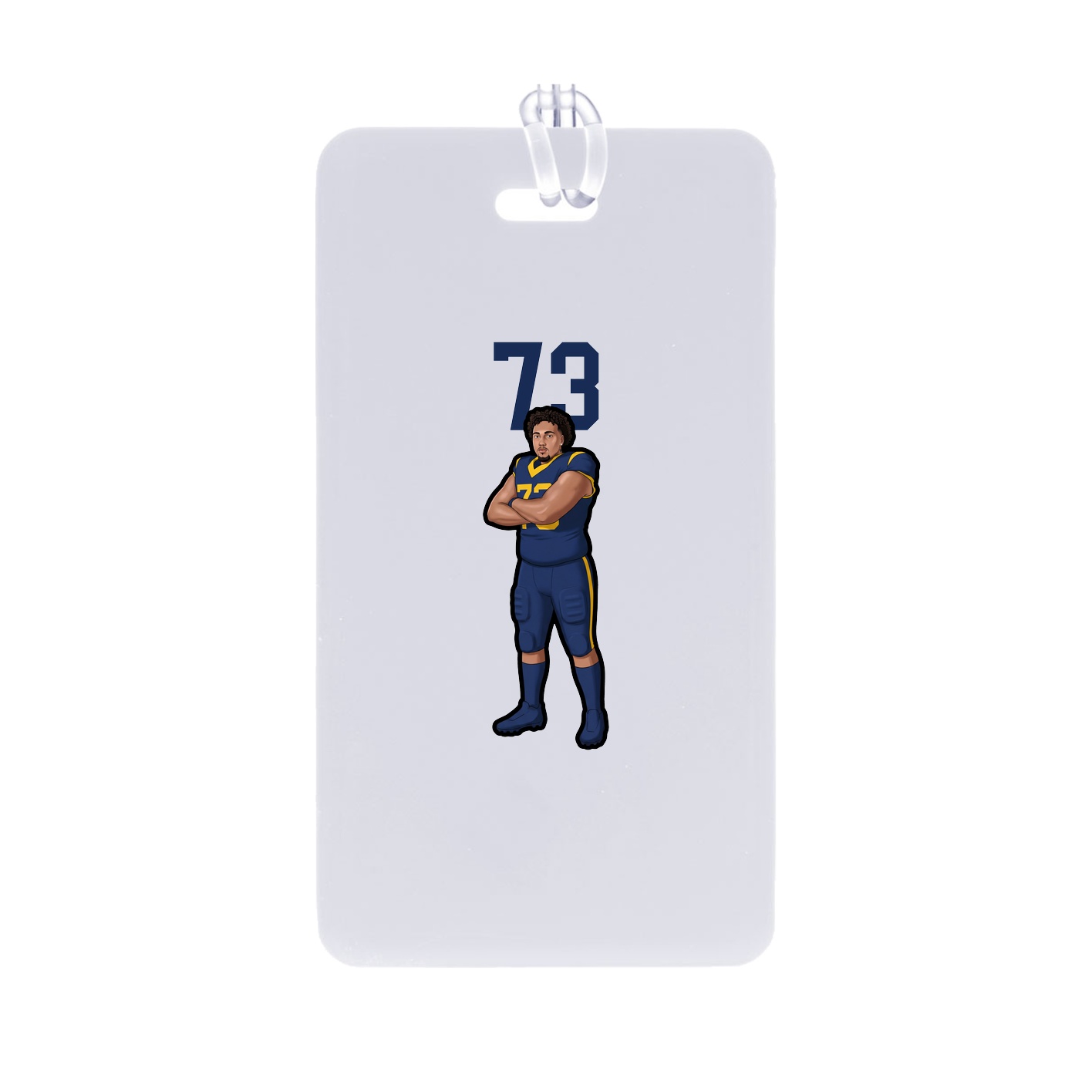 Bag Tag — Number Top in Classic