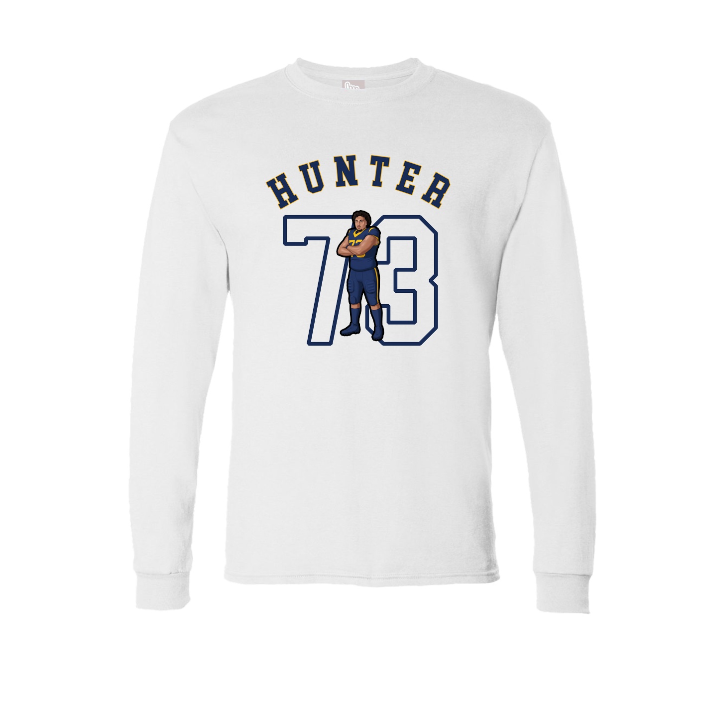 Long Sleeve Tee — Shirsey Arch in White
