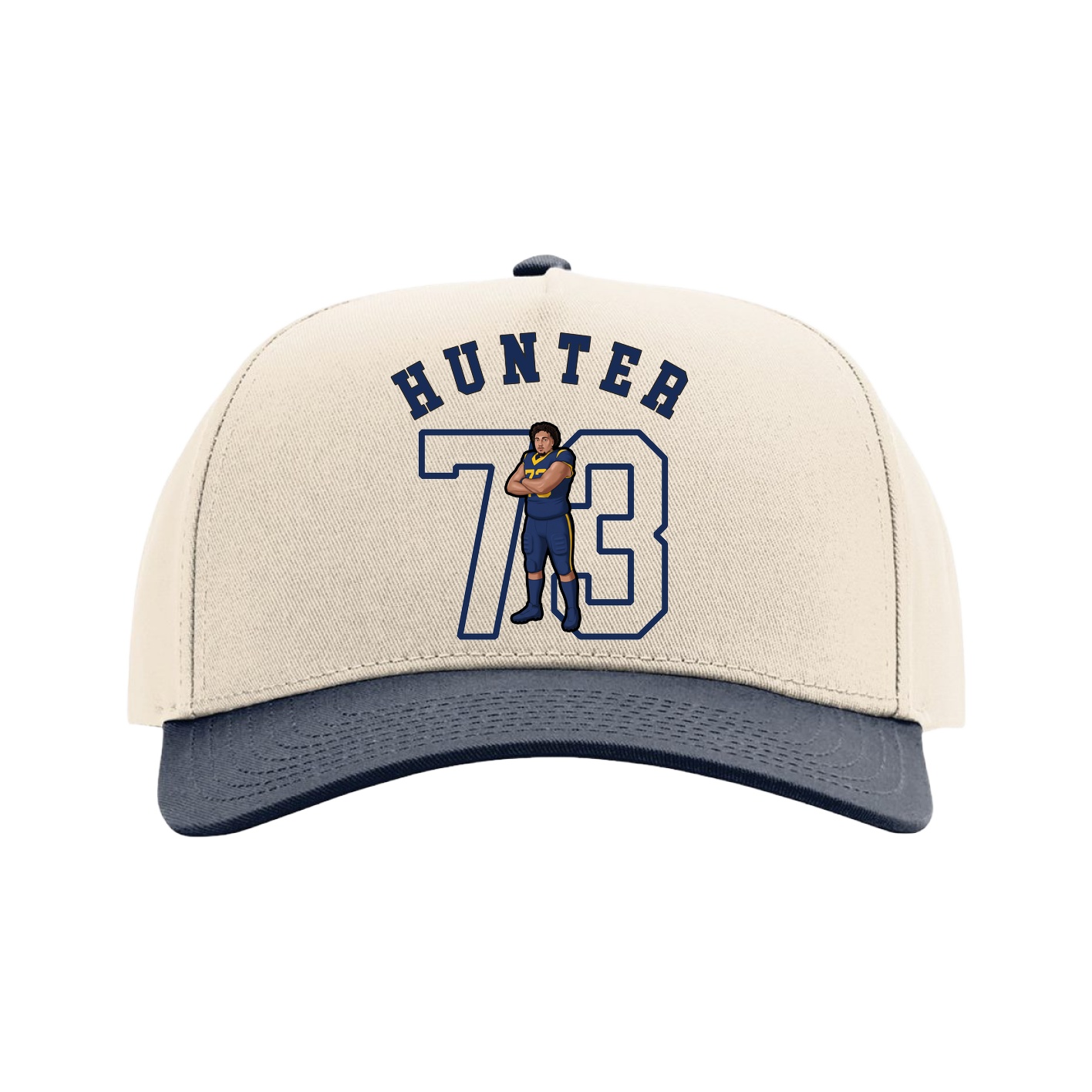 Full Fabric Five-Panel Champ Cap