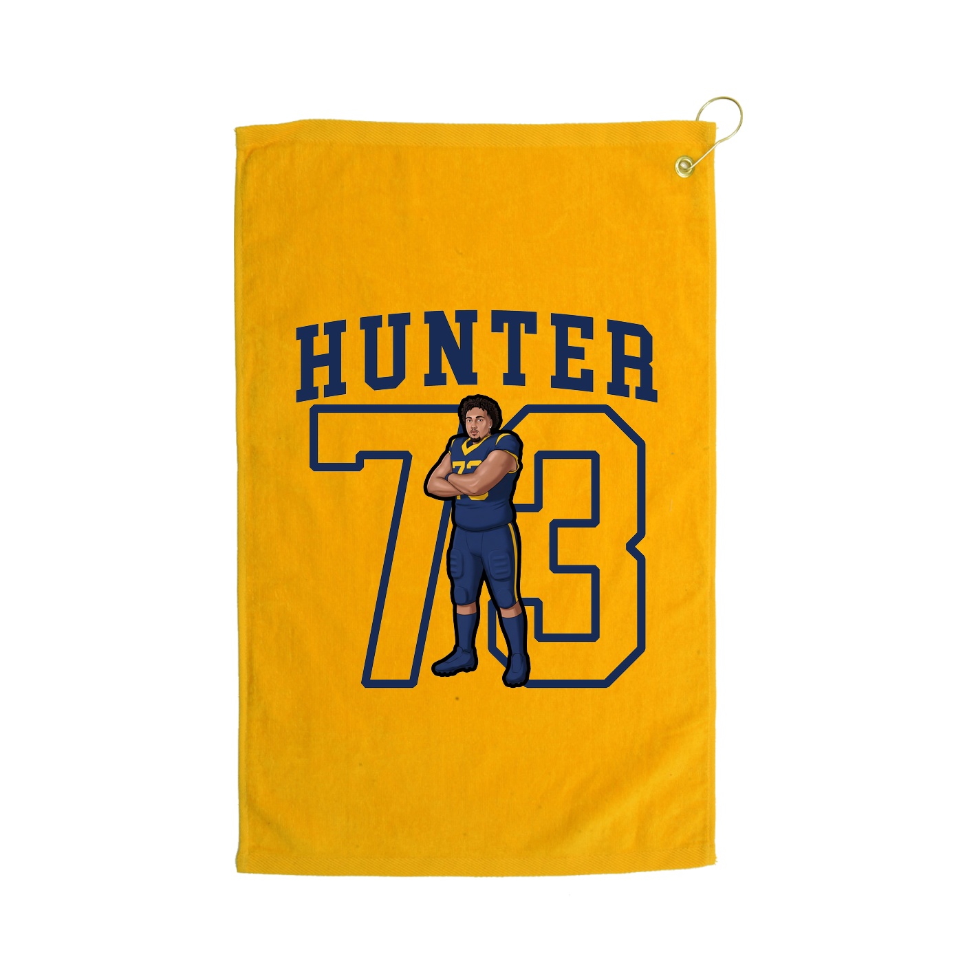 Golf Towel — Shirsey in Gold