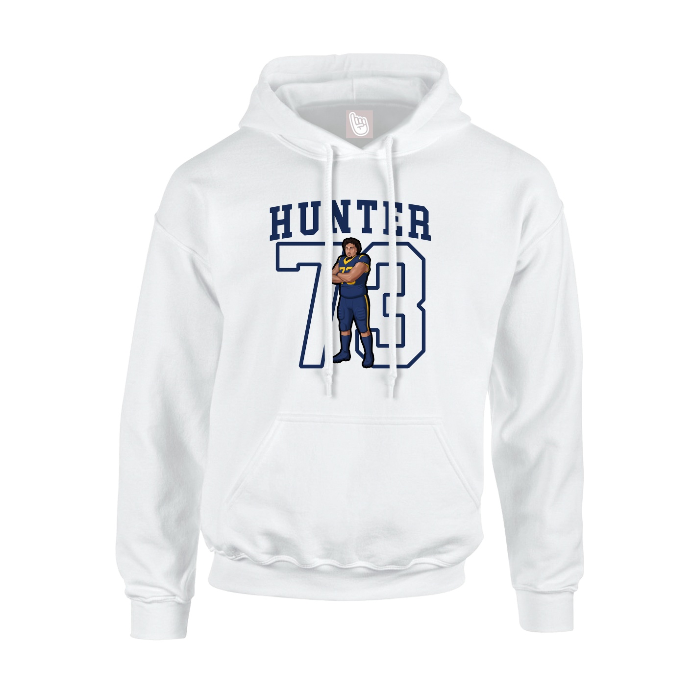 Youth Hoodie — Shirsey in White